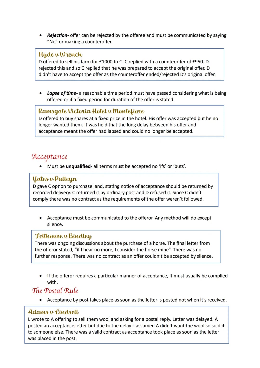# Contract

# Formation # INTRODUCTION
*   Definition of a Contract- an agreement which is binding in law/ one that the court
will enforce.
