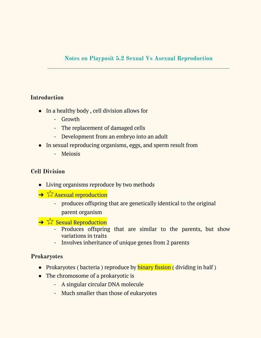 # 9TH GRADE
# BIOLOGY Unit 5

Notes on Playposit 5.1, Intro to Cell Division & Growth
2
Introduction: Big Ideas
2
DNA "Overload"
2
Exchangin