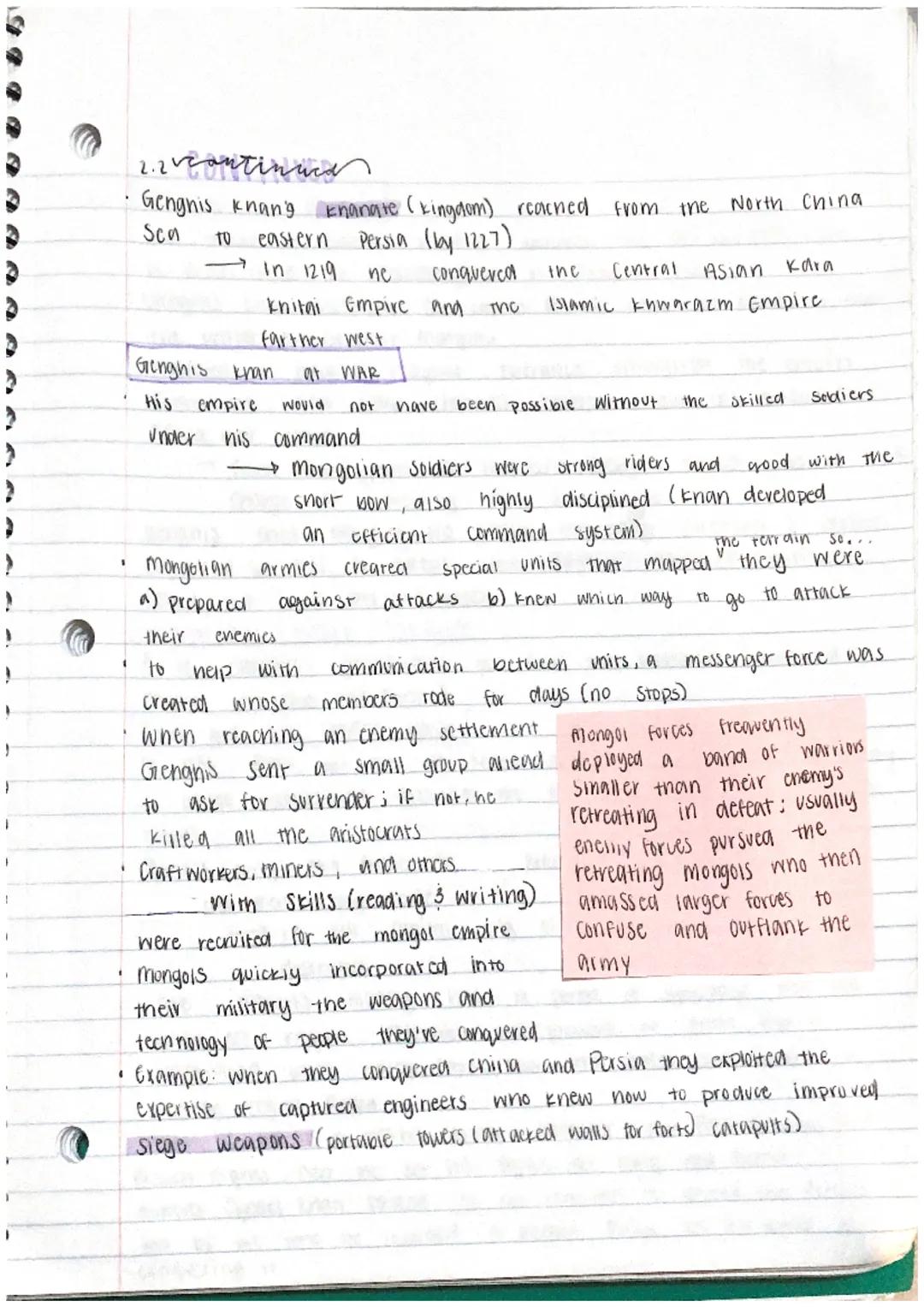 2.1 Continued
Commercial
Innovarions
China developed
new
Financial
systems
Ching haa
long been a money economy
Lusing money rather than usin