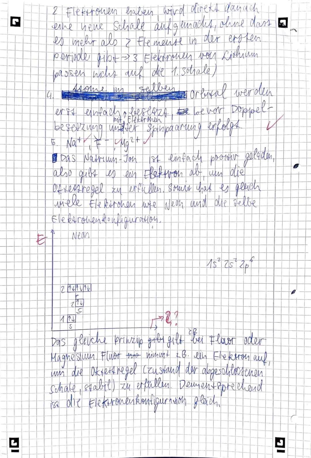 11 Klasse

LK 30 Minuten

Variante 2

14P
gesamt: 25 Punkte
Atommodell, Quantenzahlen, Elektronenkonfiguration, Kästchenschema
1. Geben Sie 