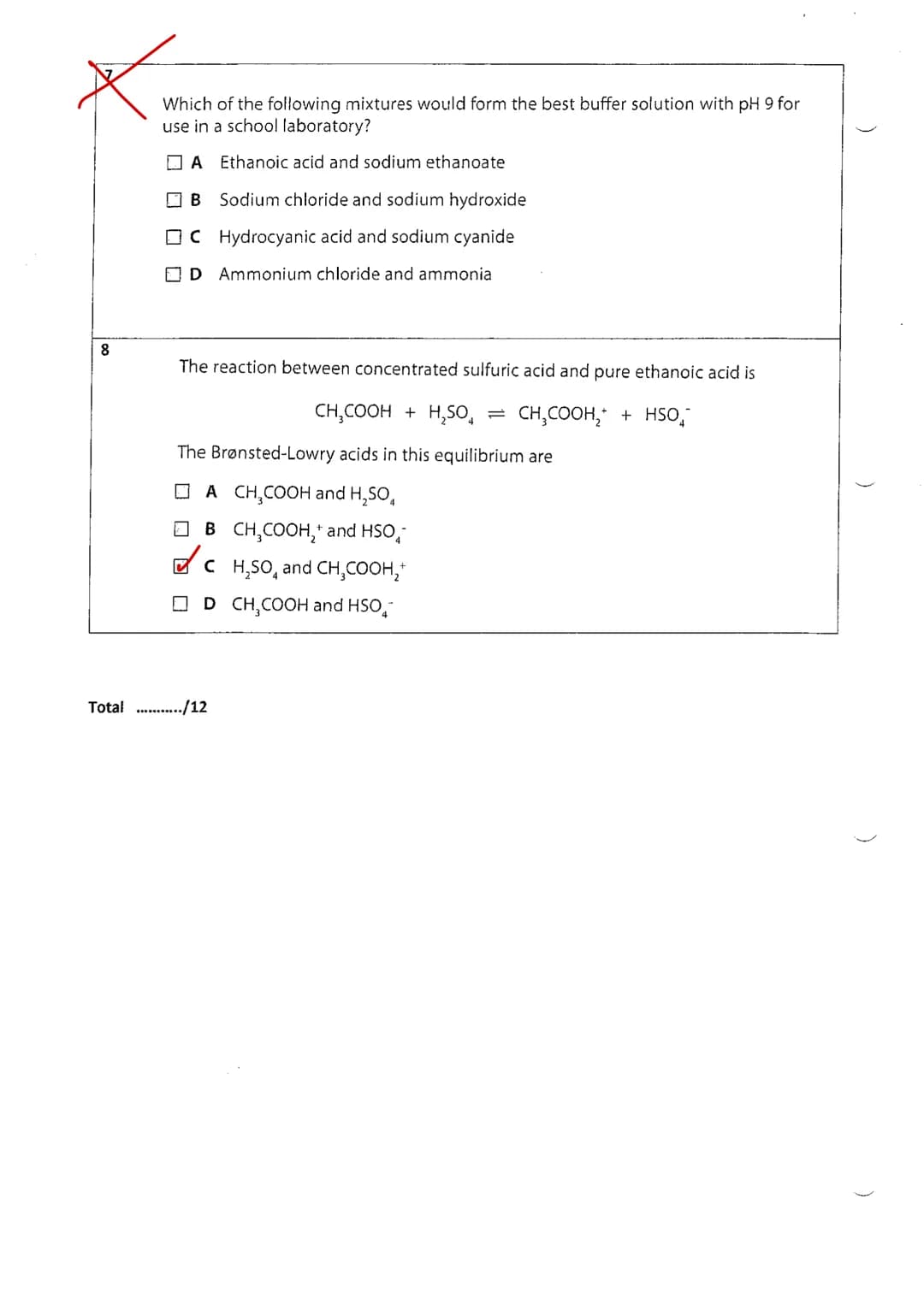 Completed

A Level Chemistry Year 2
Past Paper Question Booklet

Updated for 2016-17 teaching

Mi

Name
Date set
Date due

Topic 27B Acids, 