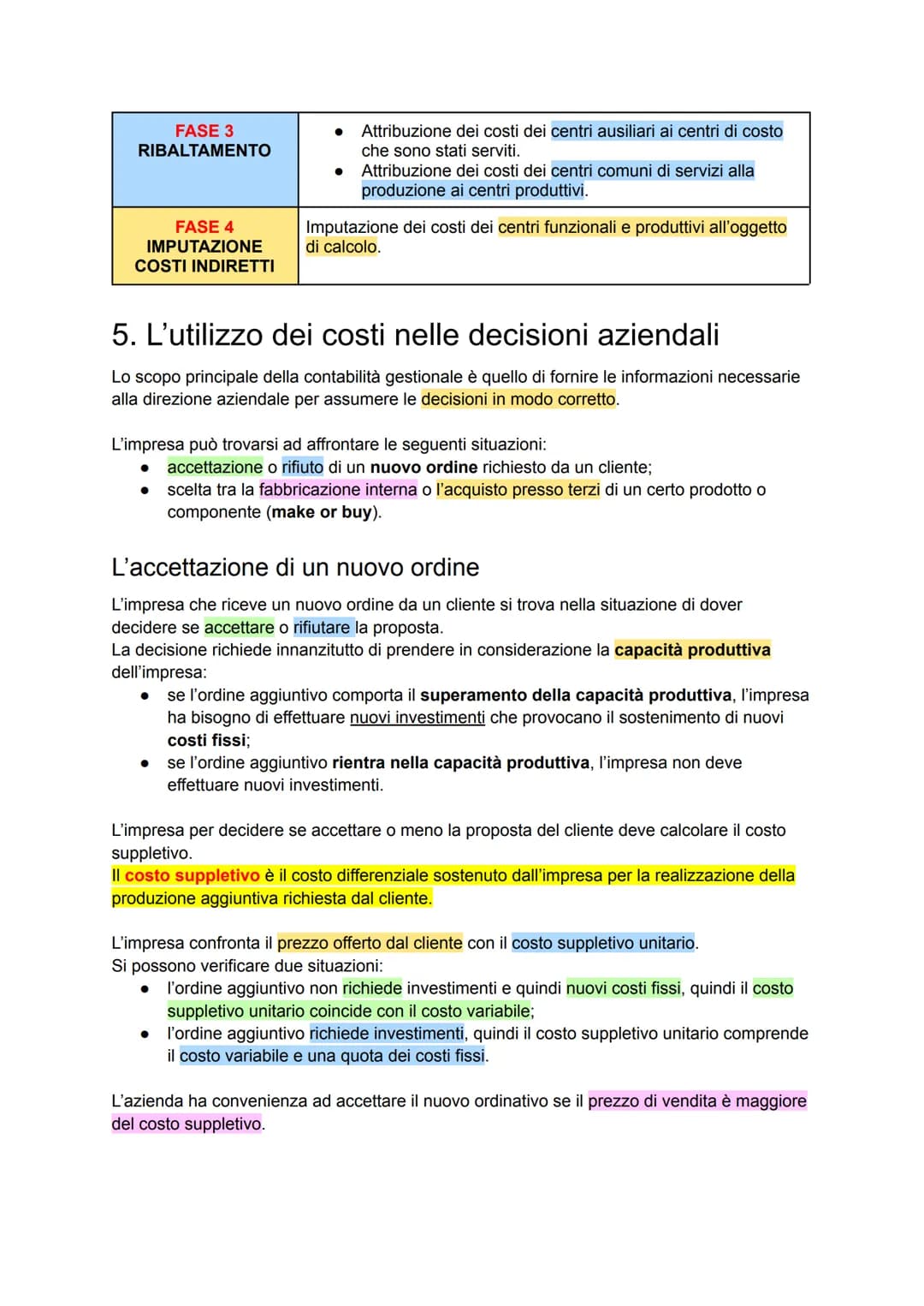 # La contabilità gestionale

1. La contabilità gestionale 1
2. L'oggetto di calcolo 2
3. La classificazione dei costi 2
4. I metodi di calco
