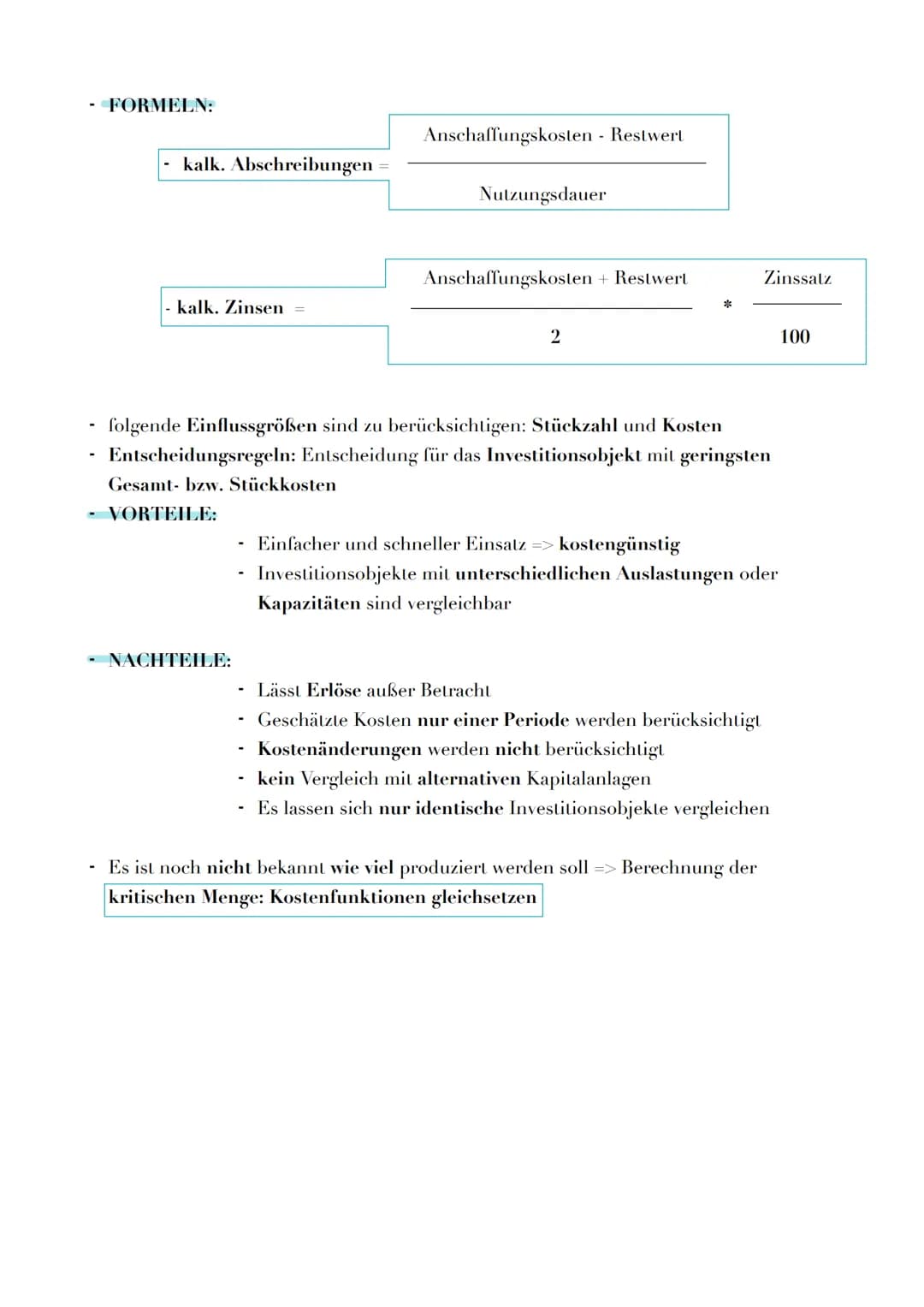 # INVESTITIONEN:

→ Definition:

> Investitionen sind die Verwendung von Finanzmitteln zur Beschaffung betrieblichen
Vermögens
> Investition