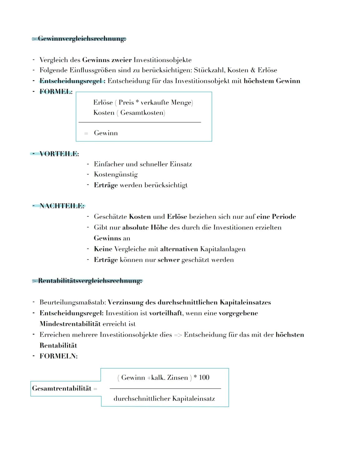# INVESTITIONEN:

→ Definition:

> Investitionen sind die Verwendung von Finanzmitteln zur Beschaffung betrieblichen
Vermögens
> Investition