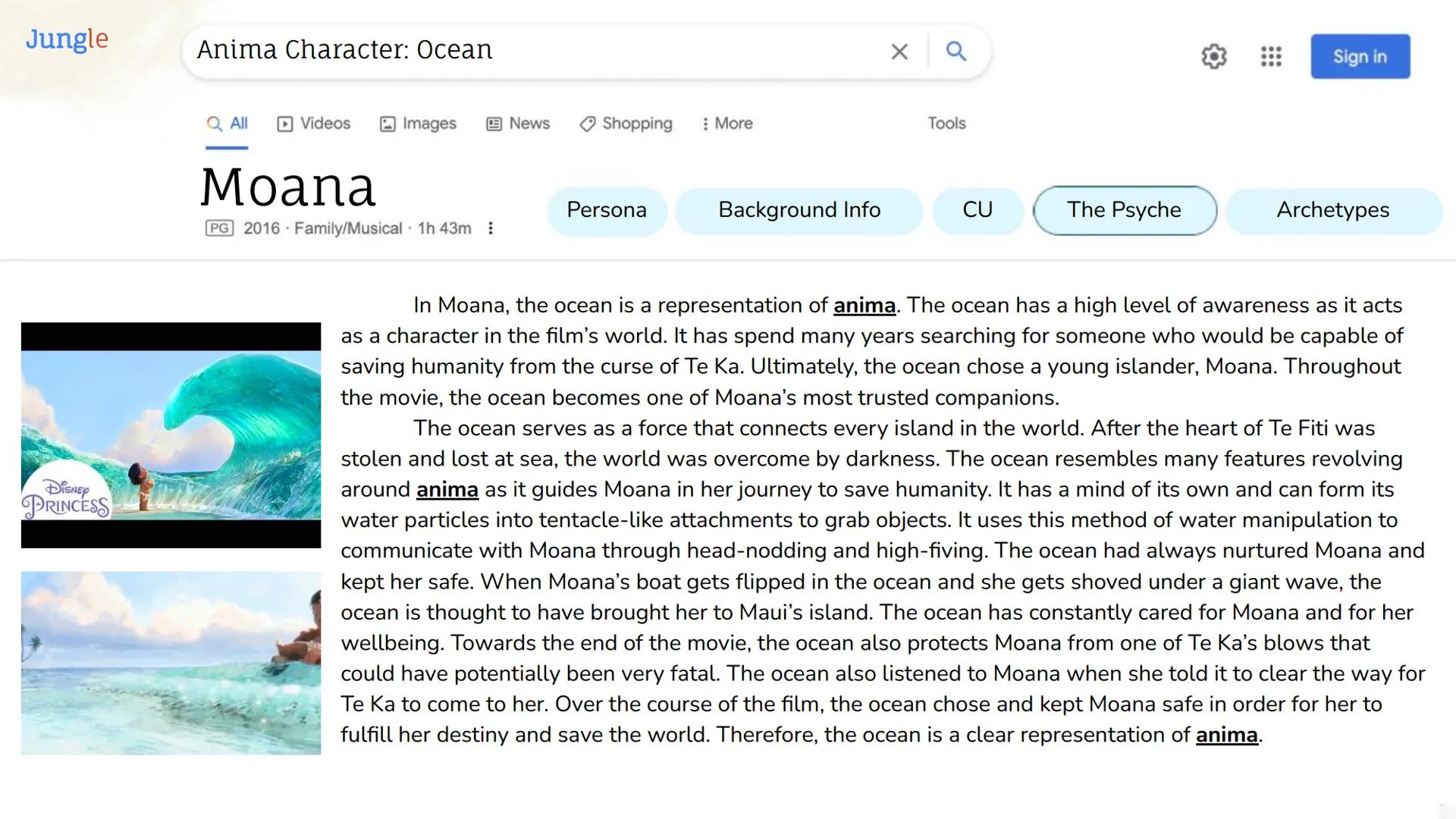 Period 5

Jungian Ideas &
Concepts in Film:
Moana

Carly Quach Jungle
Moana: Film Synopsis
Q All ►Videos Images News Shopping : More Tools S