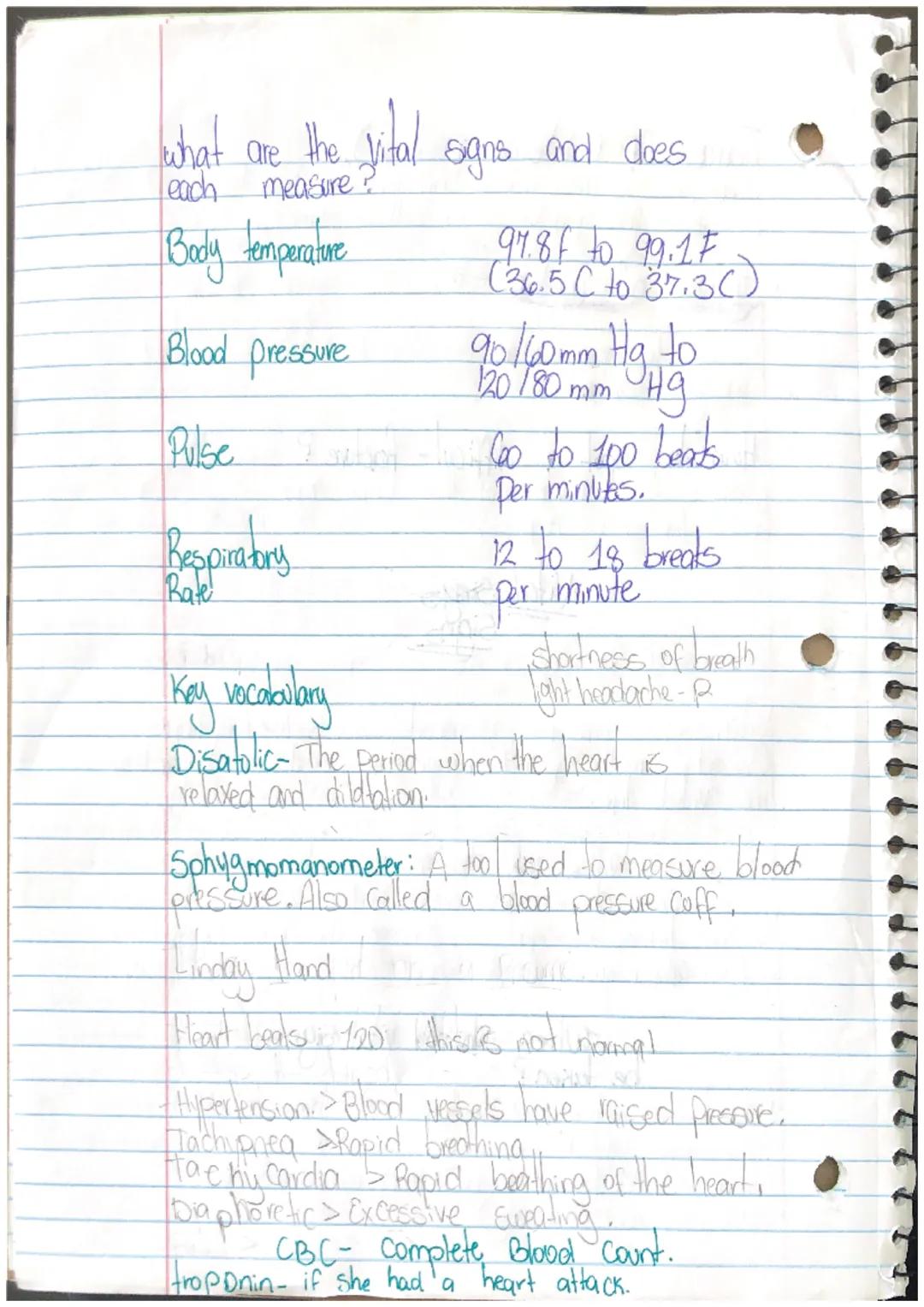 Vital Sies
Also called Cadinal sang.
What says are measurements of bang bactors
beart, penting, and tenperabine regulation) which
bre "vital