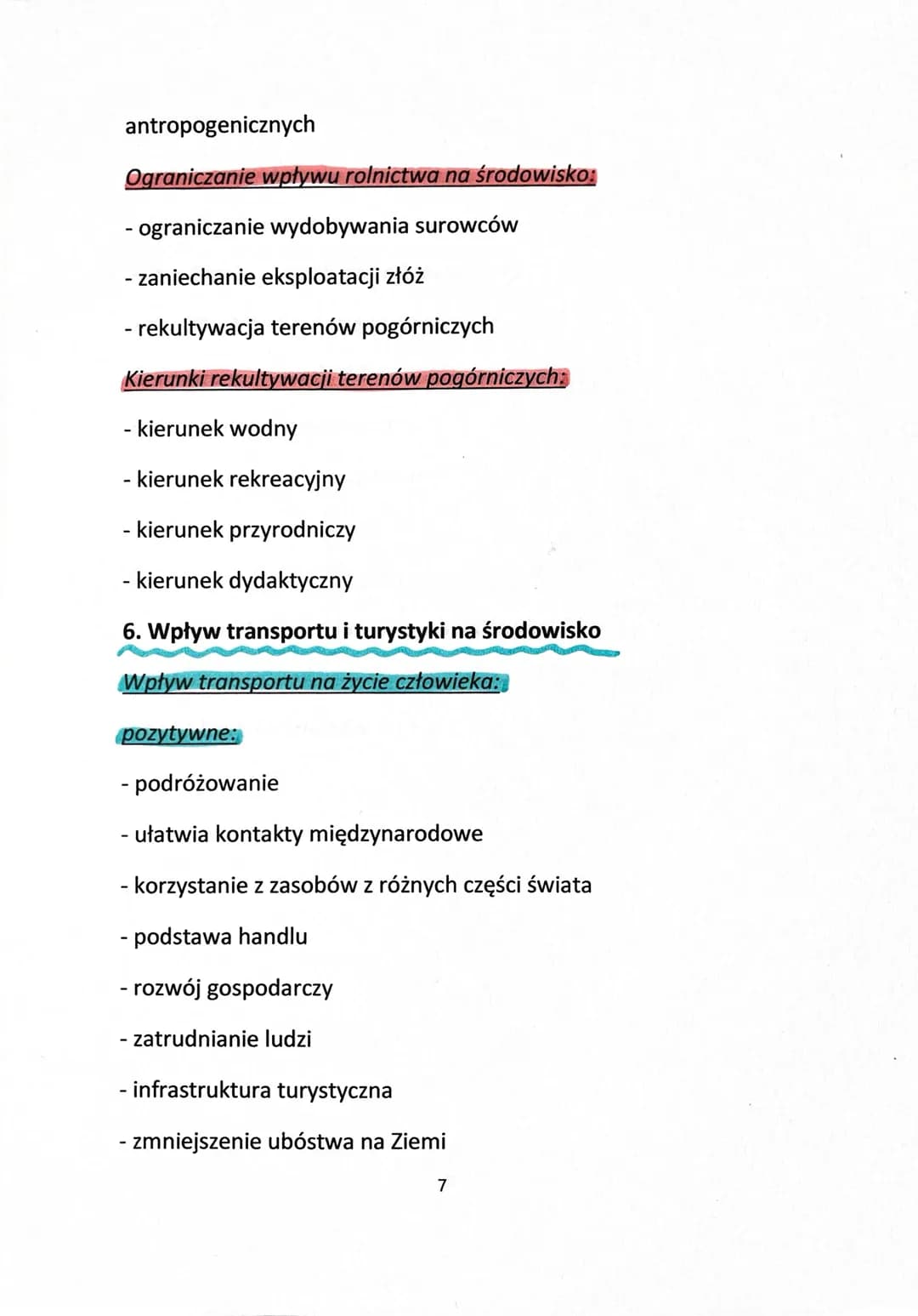 # WPŁYW CZŁOWIEKA NA ŚRODOWISKO

1. Konflikt w relacji człowiek-środowisko

antropoptesja - negatywne oddziaływanie człowieka na
środowisko
