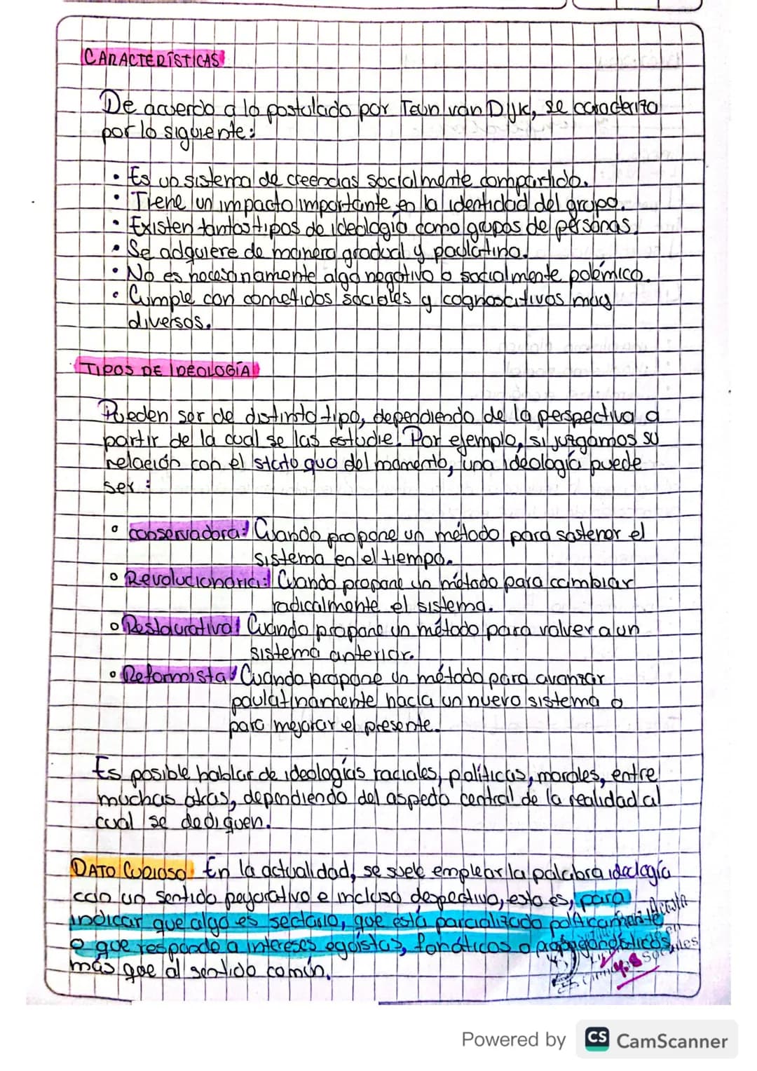 TAREA 06/02/2024

000

000

¿QUÉ ES IDEOLOGÍA?

Una ideología es un conjunto estructurado de ideas que son
compartidas por una colectividad 