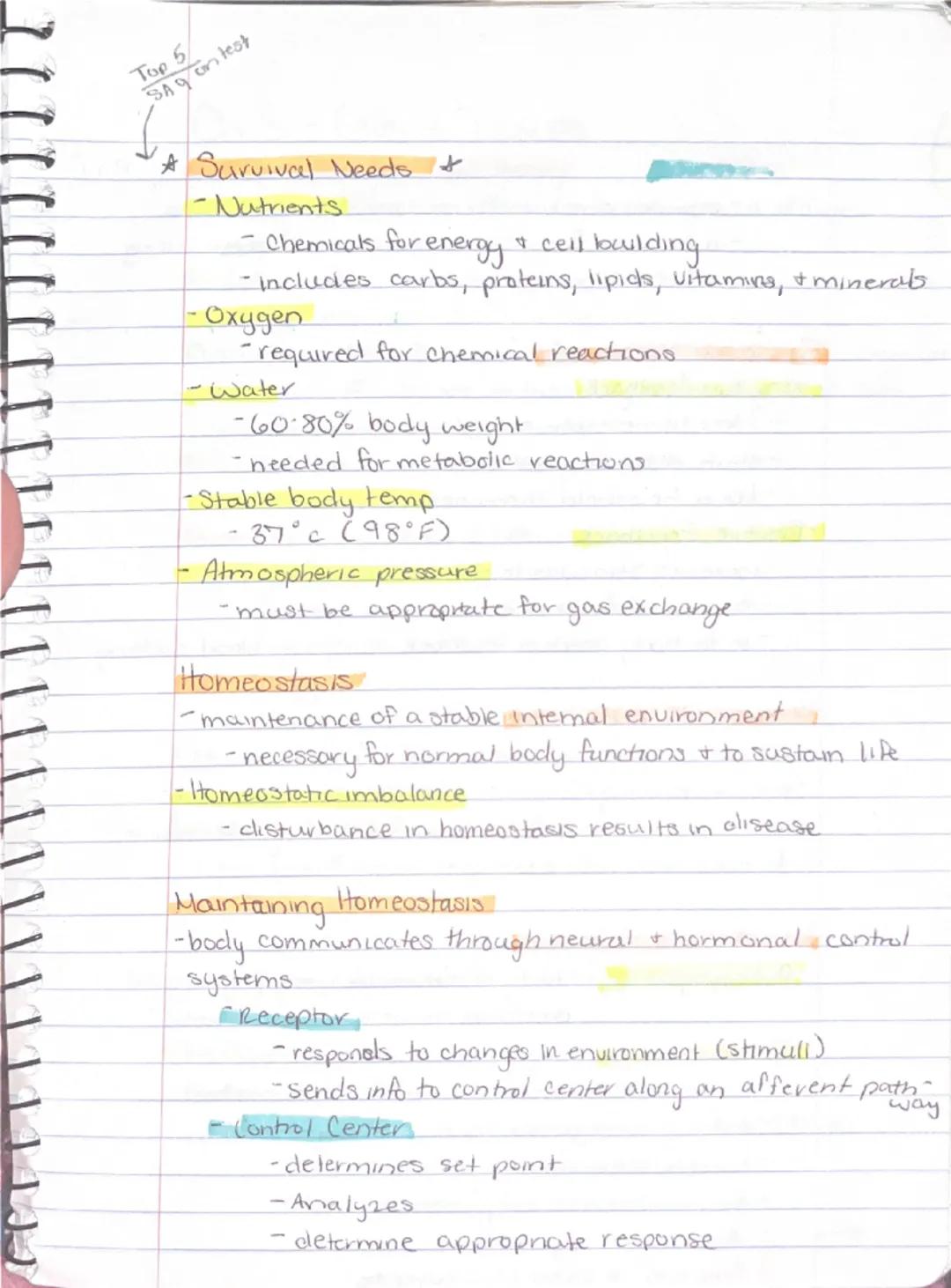Ch 1 - The Human Body : The Orientation

8-26 Anatomy
-Study of the structure & shape of the body & Its parts.
-observation is used to see s