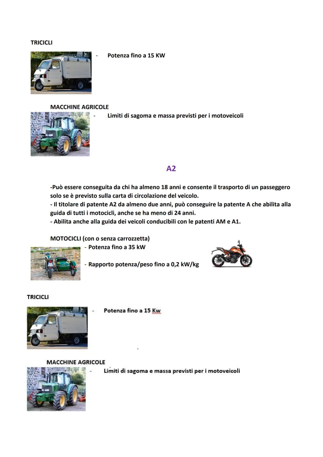 CAP.6

DOCUMENTI

CATEGORIE DELLE PATENTI DI GUIDA

AM
Conseguibile in Italia da chi ha compiuto 14 anni di età, consente il trasporto di un