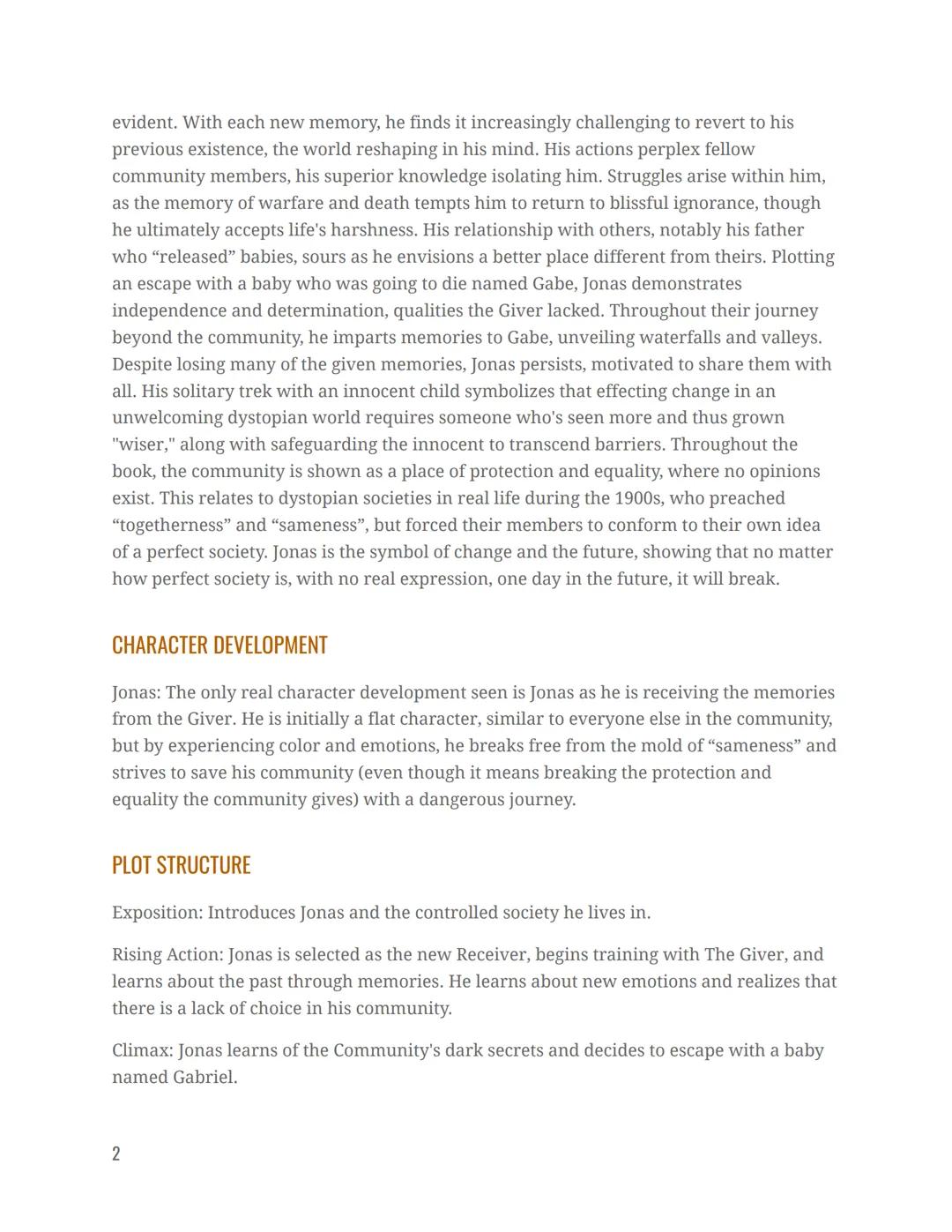 # THE GIVER

Overview of the book
By Lois Lowry

SUMMARY

"The Giver" is a dystopian novel set in a seemingly perfect but controlled society