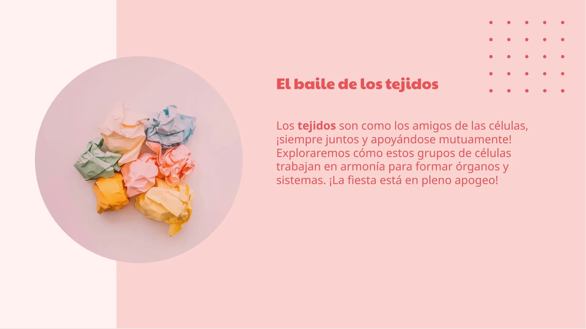 # ¡La fiesta de las células y tejidos! ¡Bienvenidos a la fiesta!

¡Prepárense para un viaje emocionante a través
del mundo de las células y 