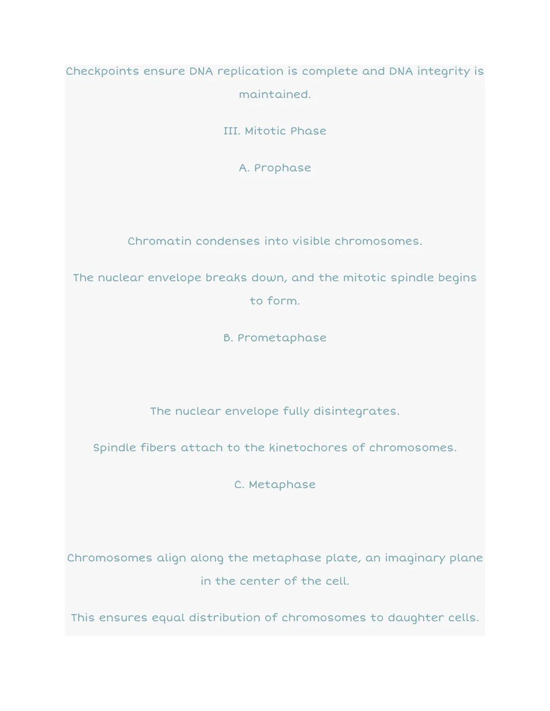 ## 4.6 Cell Cycle

S

INTE
G2

Prophase XXXX

MITOSIS

SRPHASE

G1

2 cells

Metaphase

Anaphase

Telophase

Cytokinesis

Go

Cell Cycle

I.