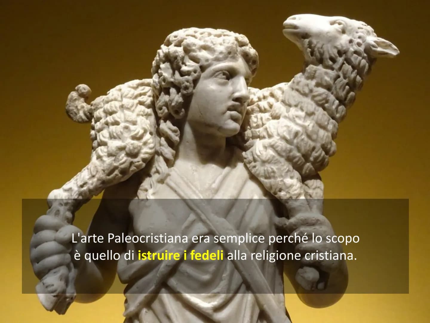 # ARTE PALEOCRISTIANA Arte
Paleocristiana
primi cristiani

Si sviluppa nei
territori
dell'Impero
Romano
dal I sec dC
al VI sec dC L'arte Pal