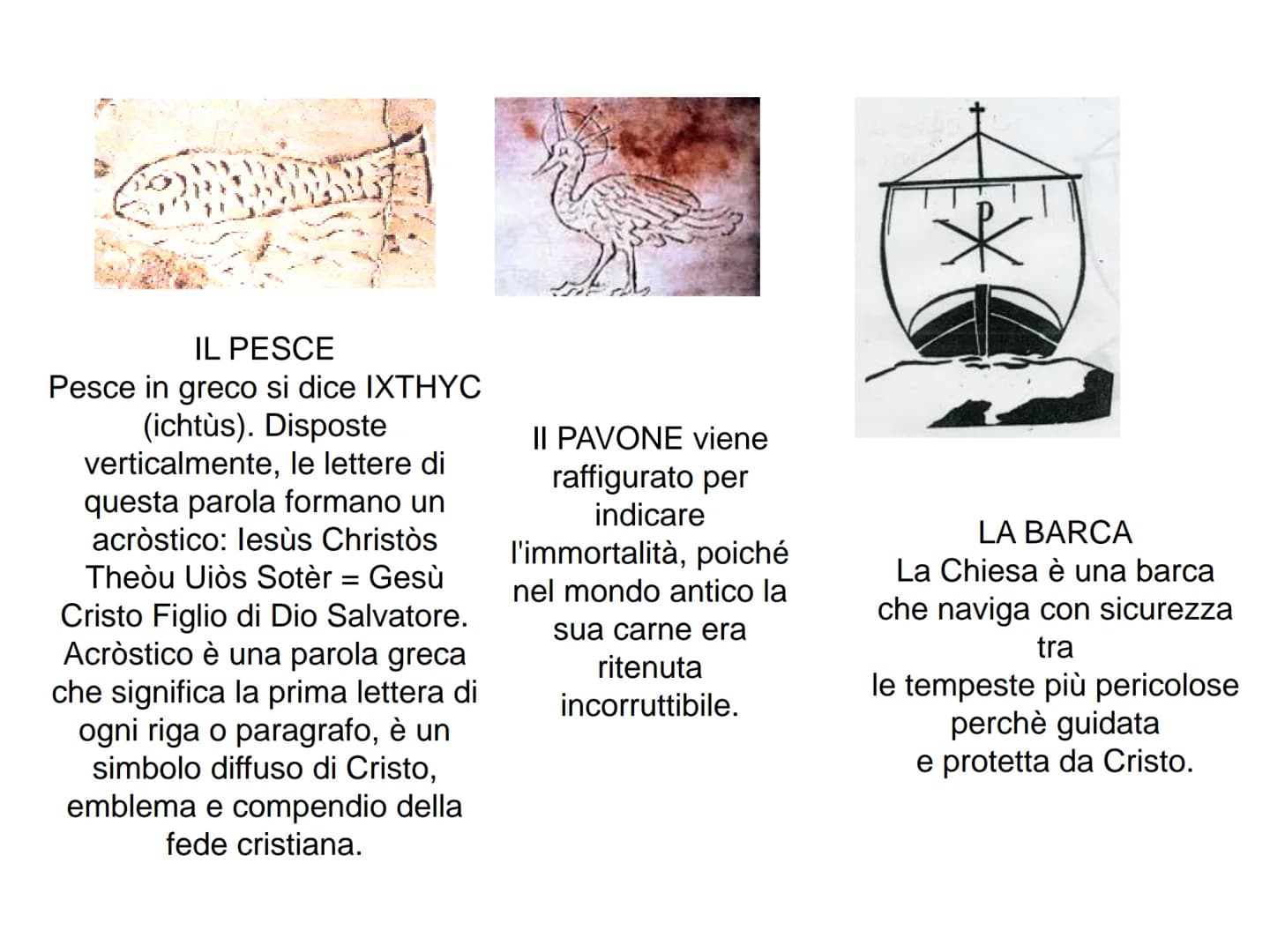 # ARTE PALEOCRISTIANA Arte
Paleocristiana
primi cristiani

Si sviluppa nei
territori
dell'Impero
Romano
dal I sec dC
al VI sec dC L'arte Pal