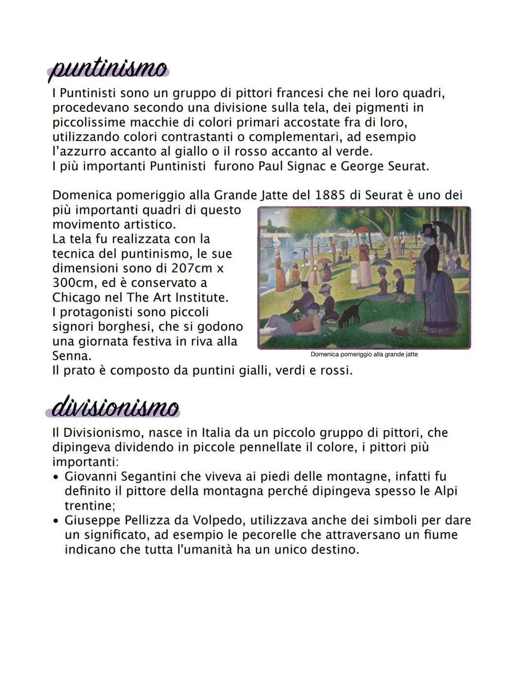 # Post impressionismo

Il post impressionismo è una tendenza artistica che conserva solo
alcune caratteristiche dell'impressionismo.
Gauguin