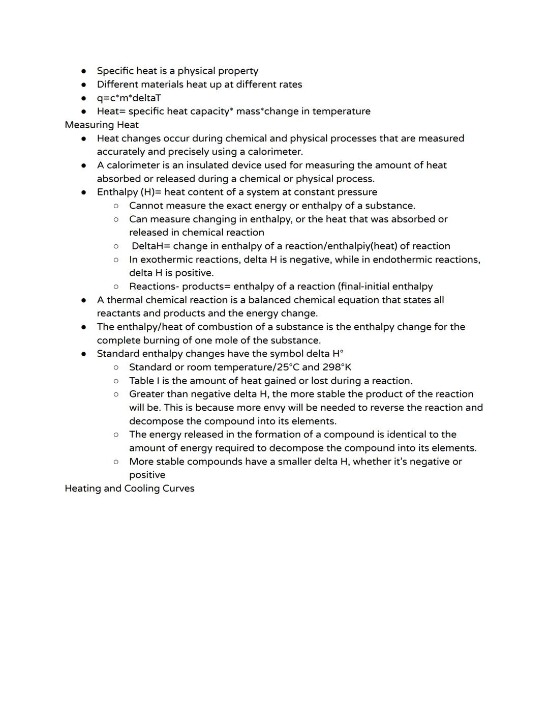 # H
PHASE DIAGRAMS
REACTION RATE
ENTROPY
PE. DIAGRAMS
EQUILIBRIUM
RELATIONSHIT ANALYSIS QUESTIONS.

Thermochemistry
- The study of energy ch