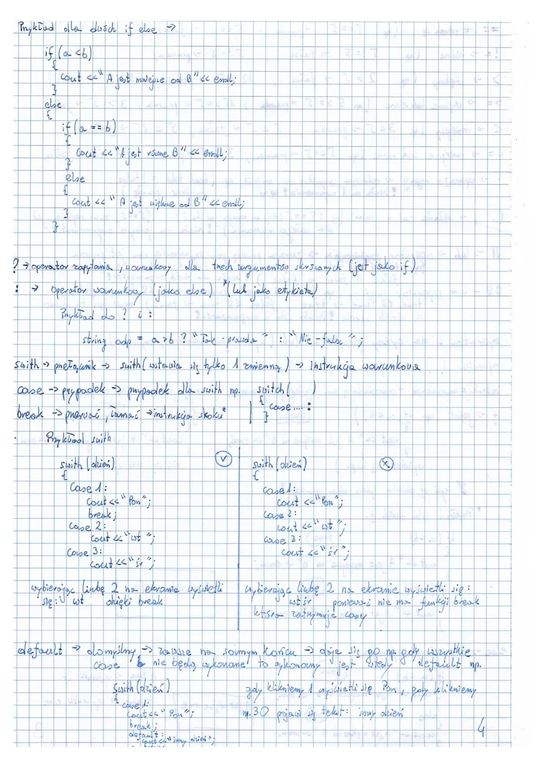 
<p>C++ jest językiem programowania, który oferuje wiele podstawowych komend. Warto poznać podstawy zanim przystąpisz do bardziej zaawansowa