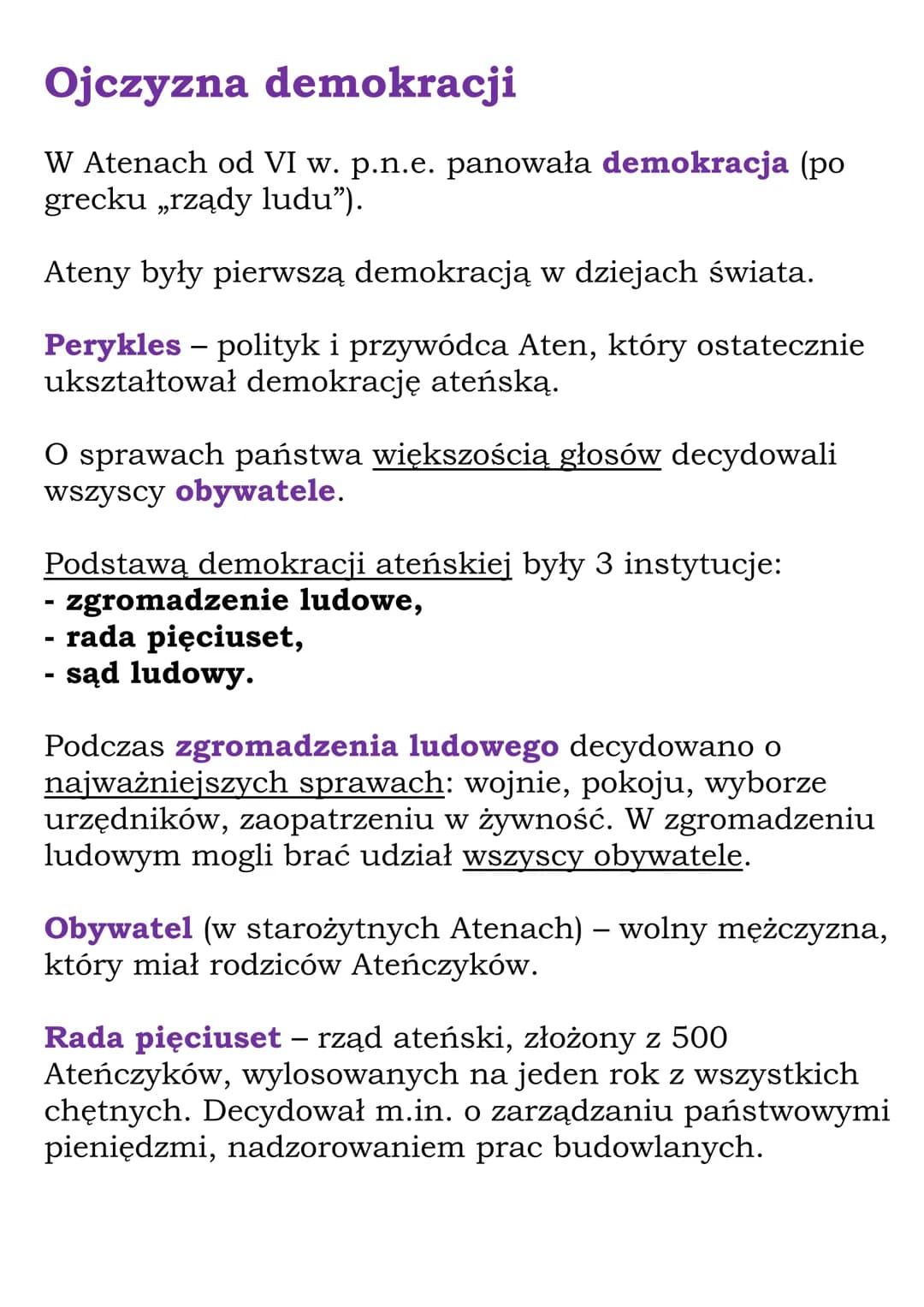 # Demokracja ateńska

Starożytna Grecja

Grecja to górzysty kraj o ubogiej, skalistej glebie, leżący
na południu Europy.

By móc uprawiać zb