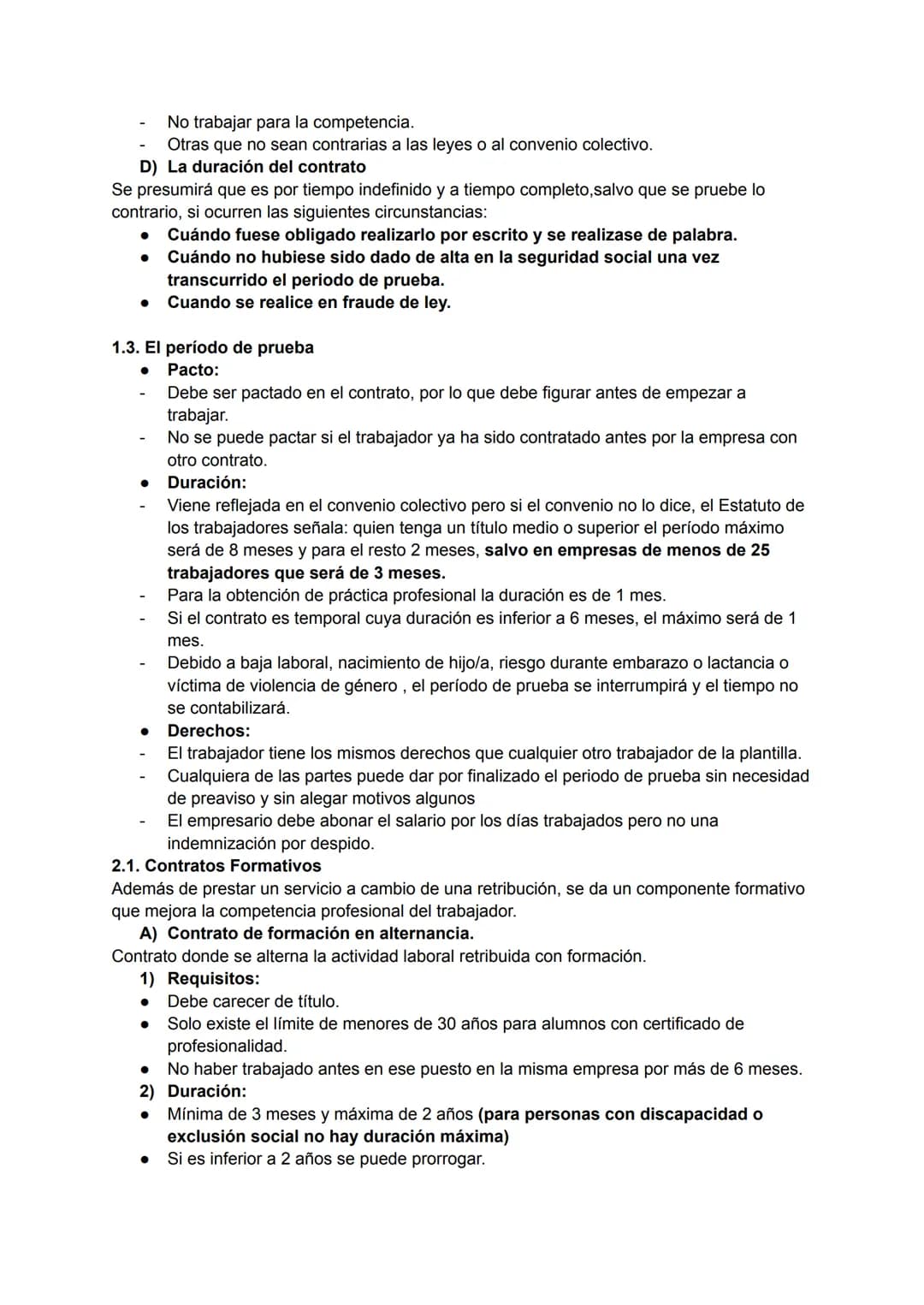 TEMA 6: El contrato de trabajo.

1.  El contrato de trabajo
Es el acuerdo entre el trabajador y el empresario por el cual el trabajador se c
