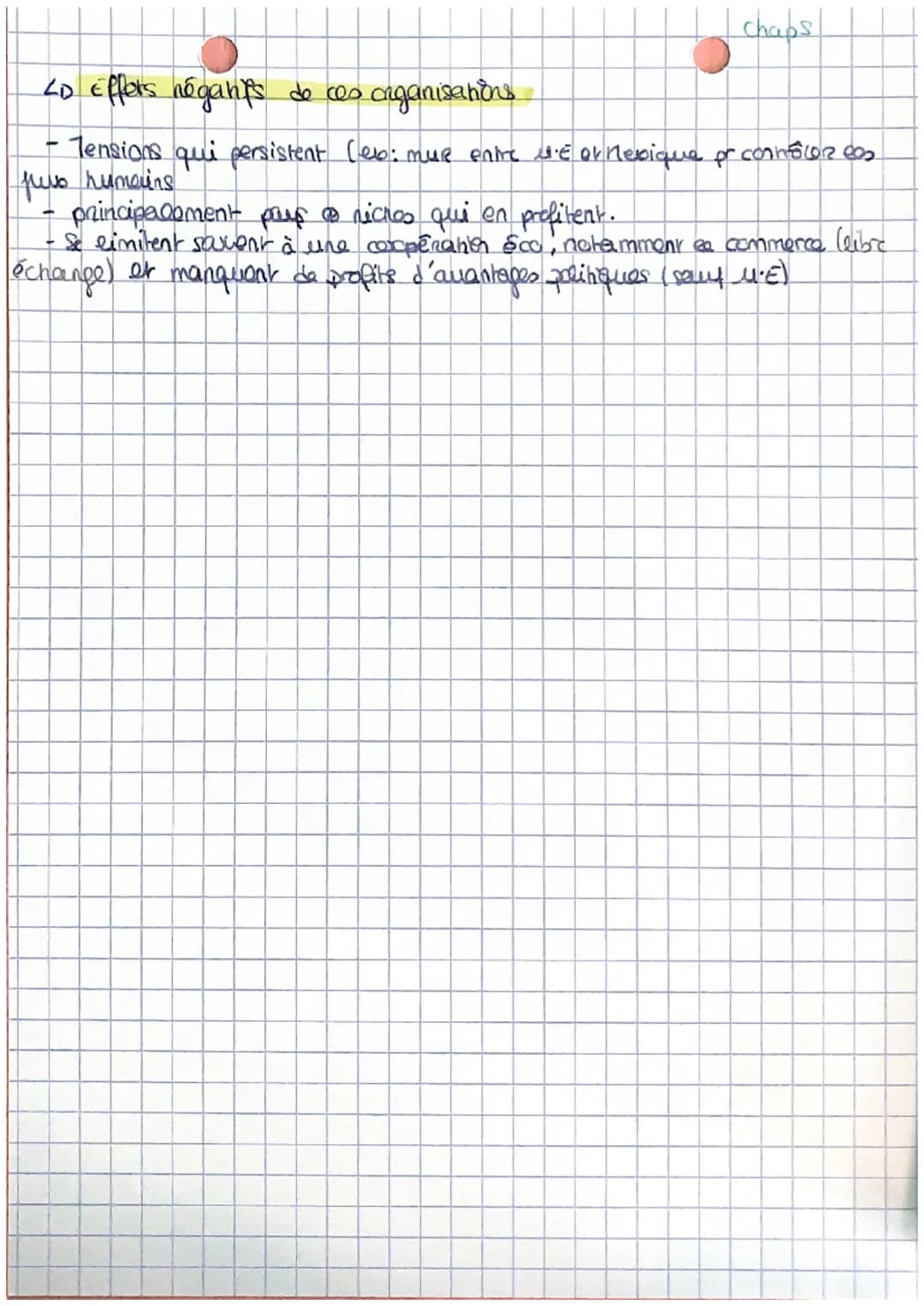 chaps

• Géographie - Chapitre 5 - Des territoires
inégalement integrés dans ea mondialisahan.

Mondialisanien - mise en relanen à l'échalco
