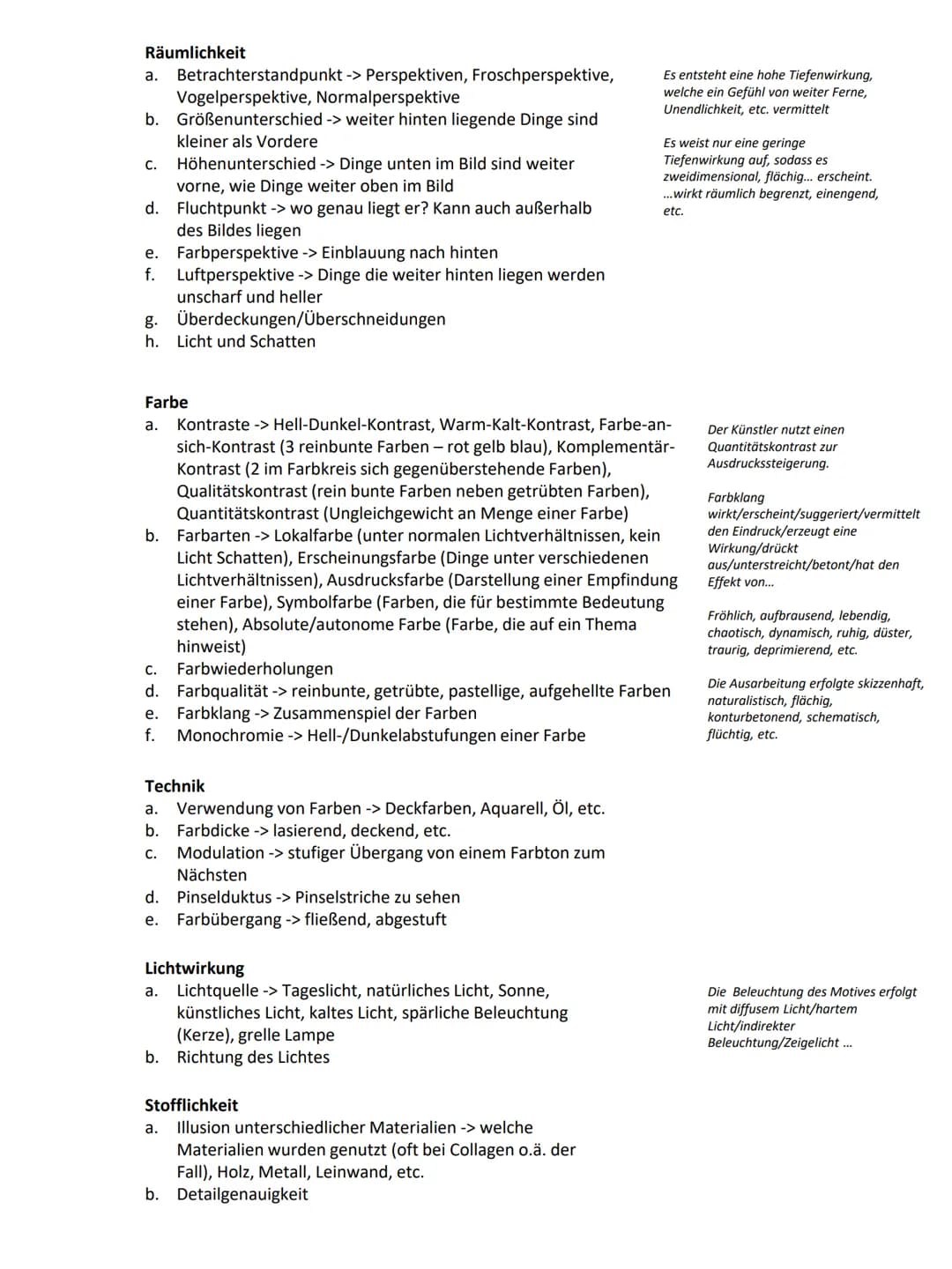 Dez. 2021

# Kunst
Werksvergleich Vorabiklausur

## Vorbereitung

1. Erster Eindruck/Assoziationen aufschreiben

-> erster Eindruck: alle Ad