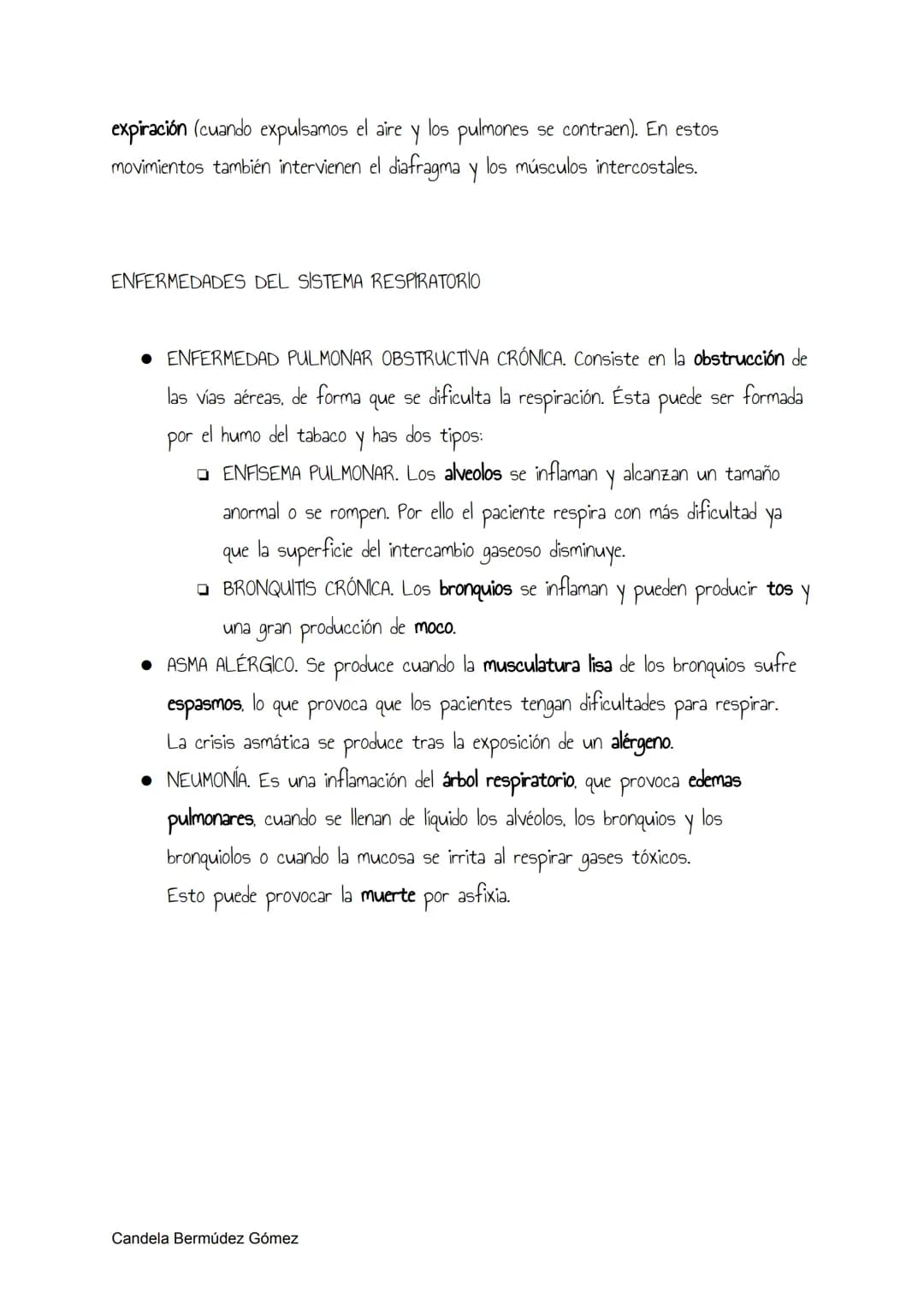 # El aparato respiratorio

El aparato respiratorio se encarga de calentar, filtrar e introducir en nuestro cuerpo
el oxígeno y eliminar el d