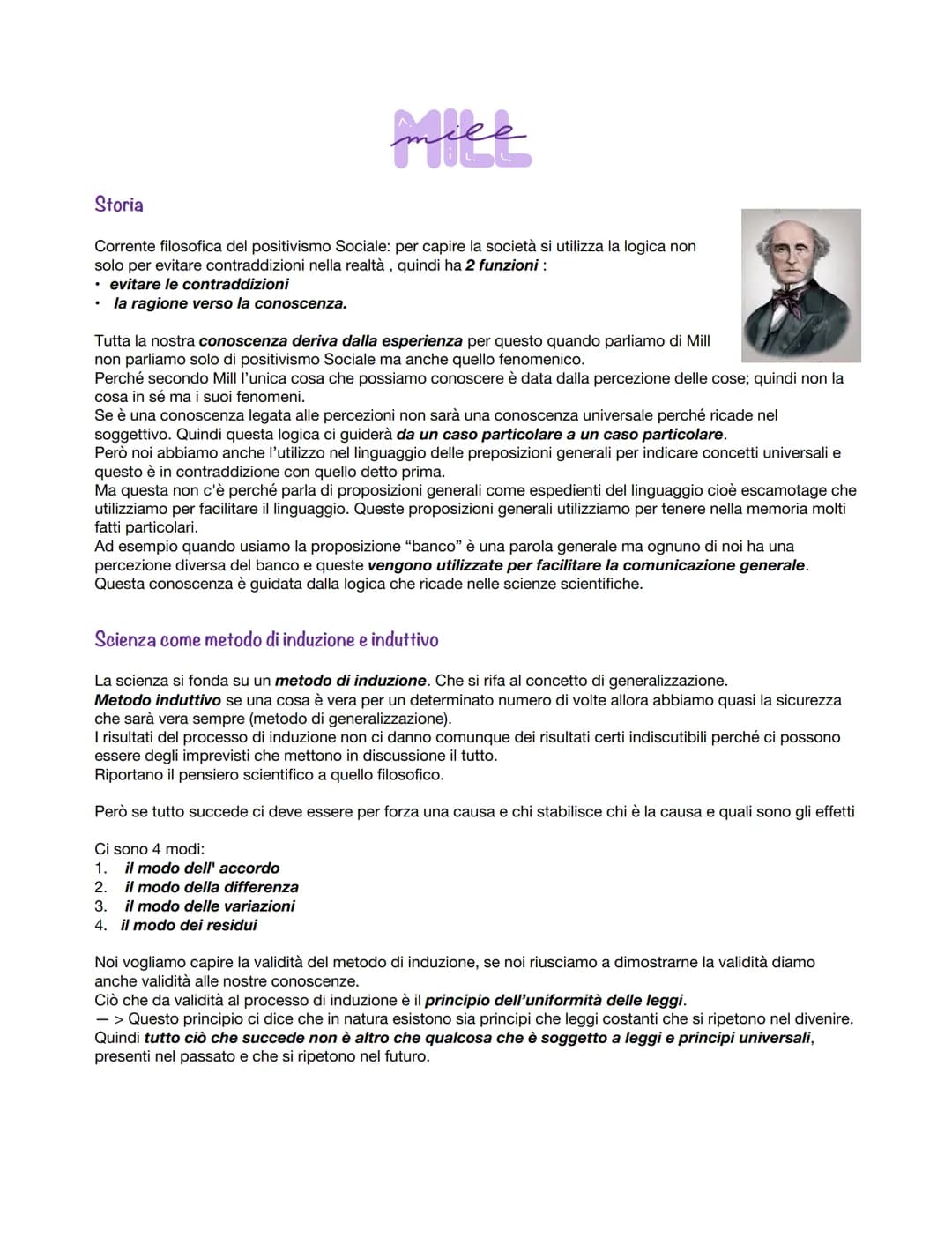 # POSITIVISMO

Storia del Positivismo

Il positivismo nasce nel 1840, è una corrente di pensiero che abbraccia più
materie, filosofia, lette