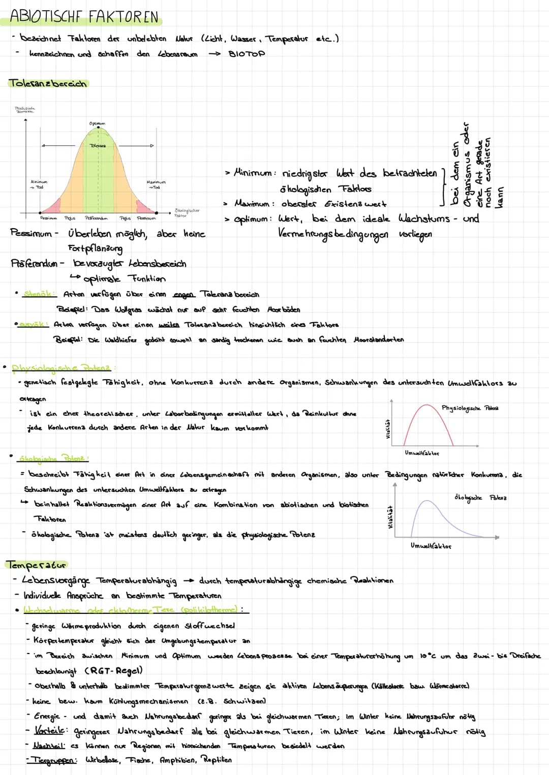 # Ökologie

GLOSSAR

| Begriffe | Erklärung/Nefinition. |
| ----------- | ----------- |
| Ökosystem | Wechselbezichung zwischen einem Biotop