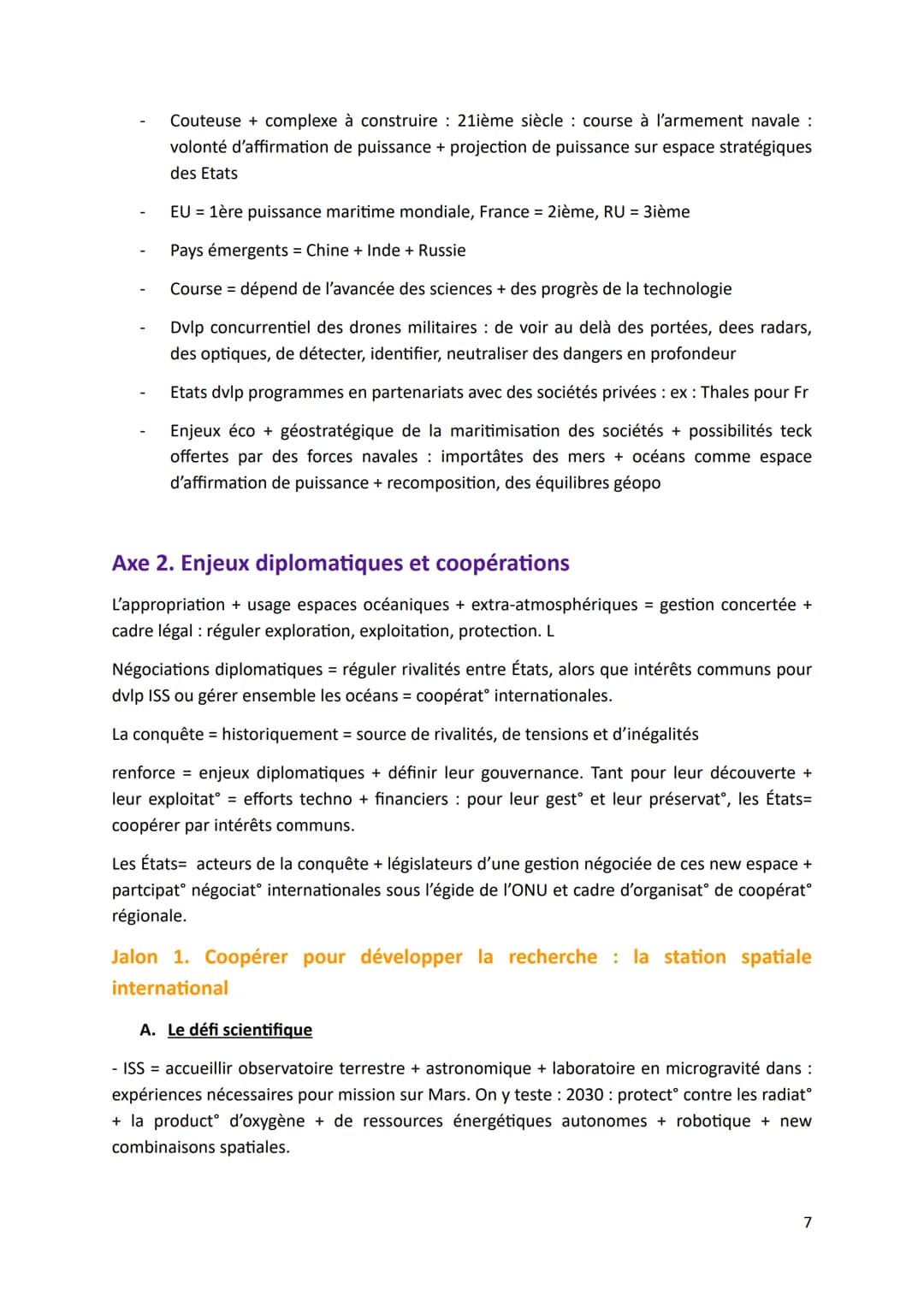 # THÈME 1 - De nouveaux espaces de conquête

Introduction - Océan et espace: quelles spécificités ?

Écoumène = ens des milieux habités par 