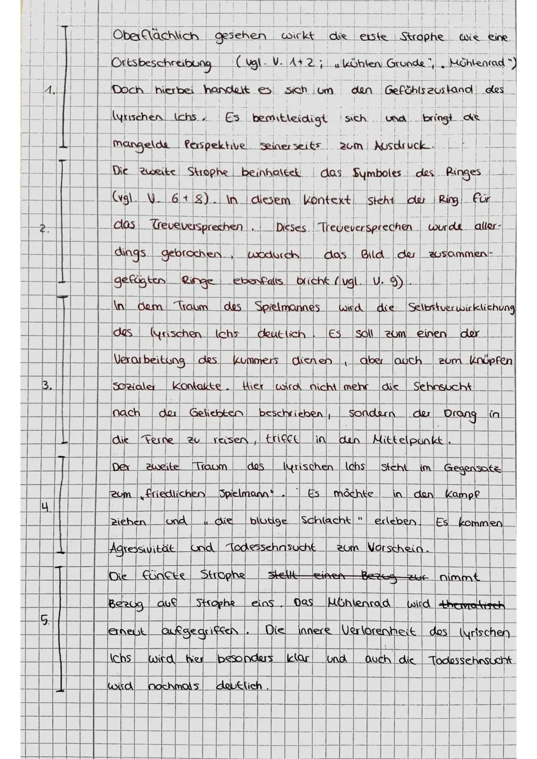 Das zerbrochene
Ringlein

Das Gedicht "das zerbrochene Ringlein" wurde im Jahre
1813 von Joseph von Eichendorff verfasst und ist auf-
grund 