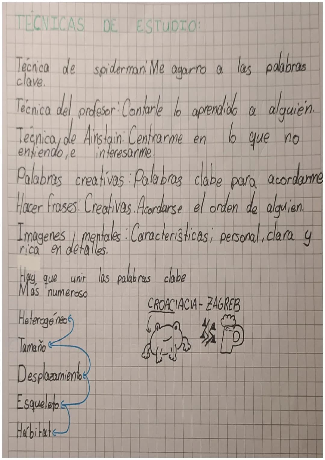 # TECNICAS DE ESTUDIO

MAOPEN
M motivación
A atención
O organización
Pplanificación
E esquemas
M memorización comprensiva
I Investigación-Ii