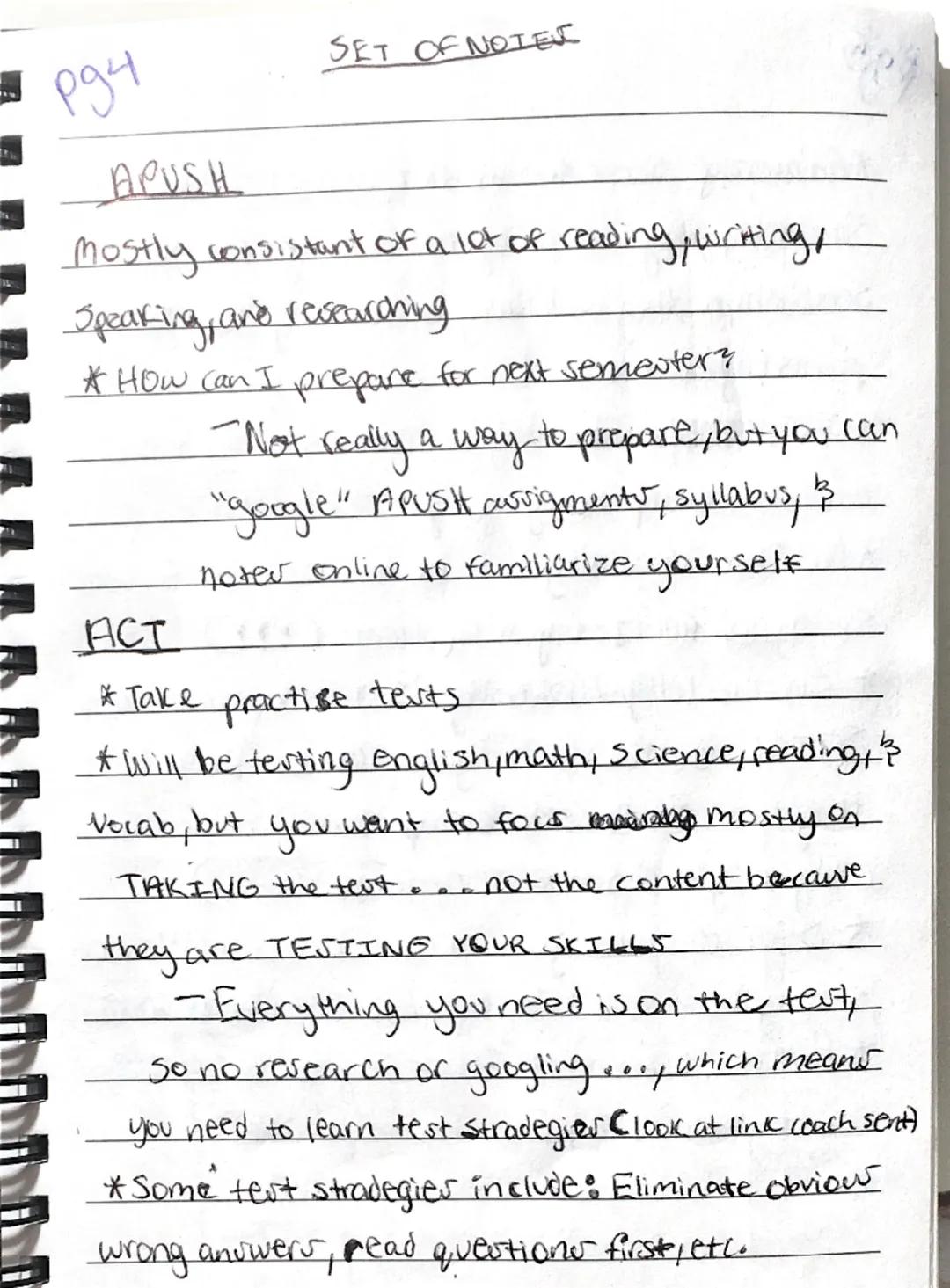 PREPARING

FOR

COLLEGE Pg1
SET OF NOTES
*Portfolio of what you learned from
Fashion marketing Cex: "youtube" Chanel)
*3-7 colleges for coll