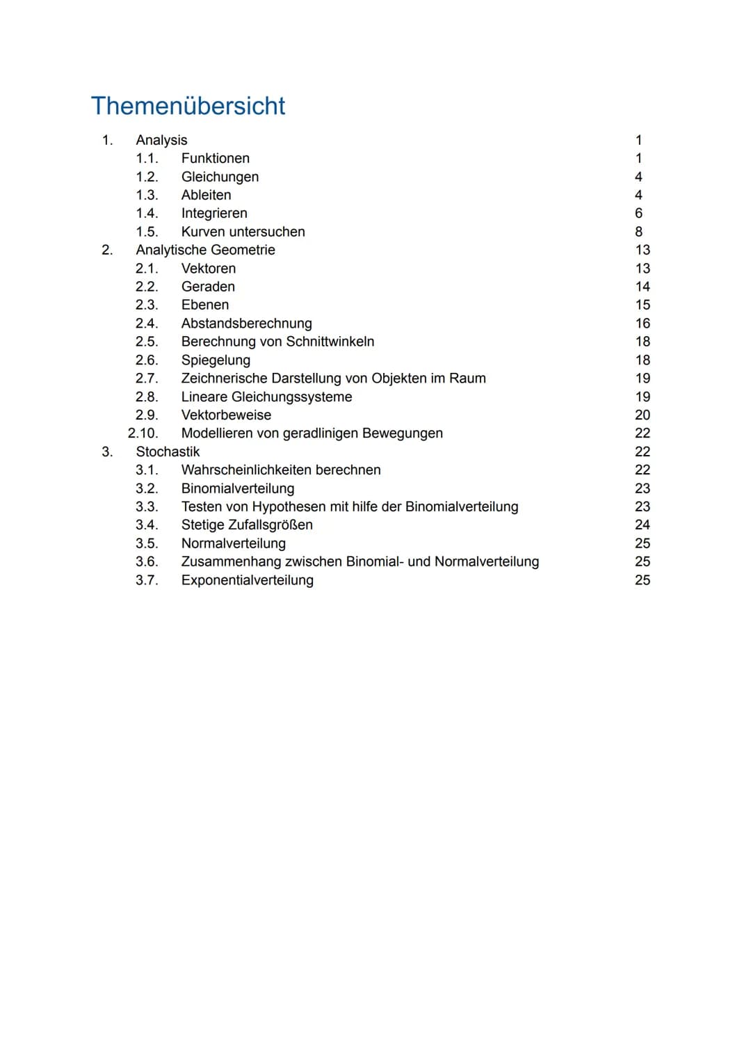 
<h2>Analysis</h2>
<h3>Funktionen</h3>
<p>Die ganzrationalen Funktionen n-1 + a₁x¹ + ax; neN heißen auch Polynome</p>
<h4>Ganzrationale Funk