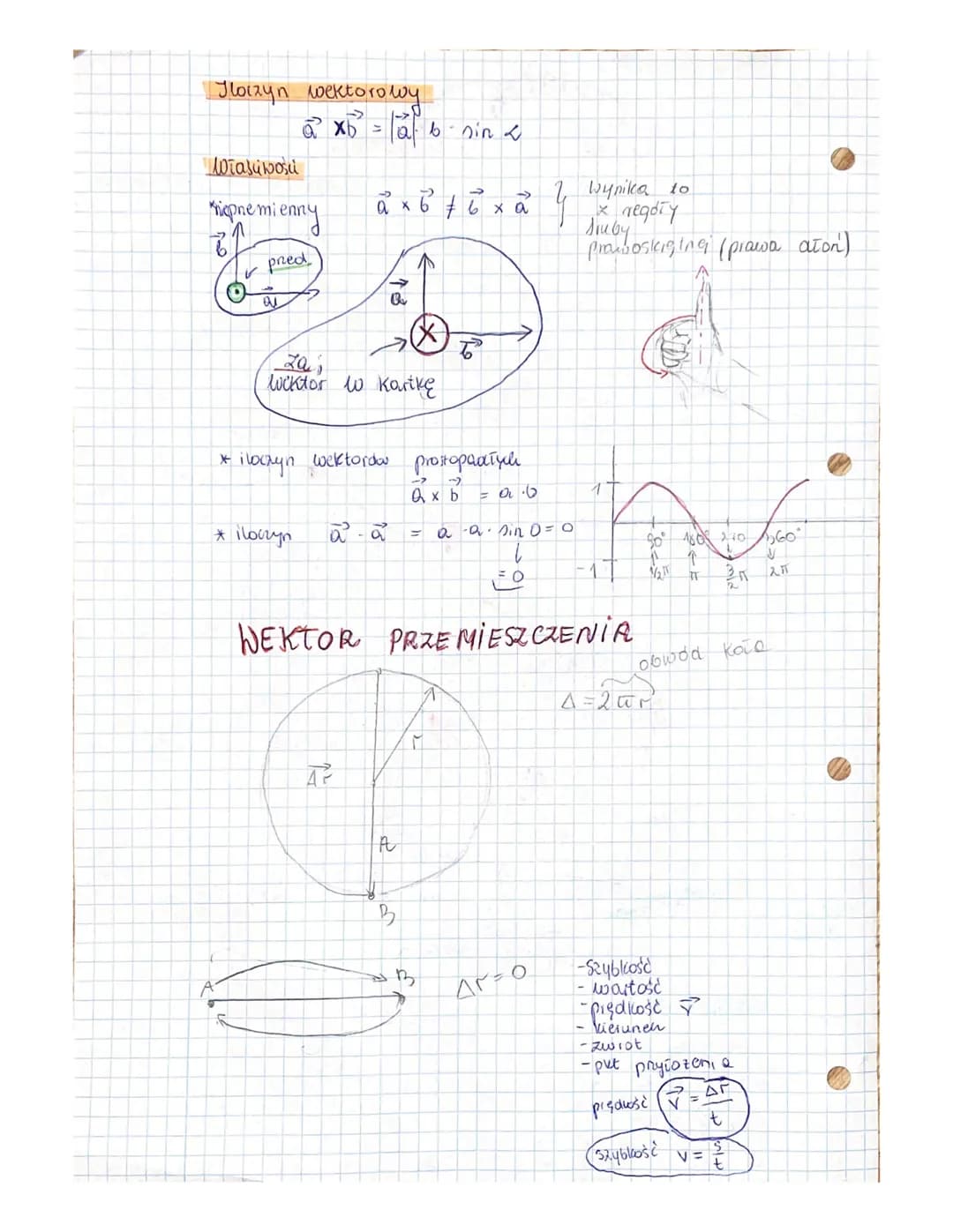 -Wektory-

• pkt prytotenia

wartosi

Kierunekwiot

Wielkośd
Skalaine

Dodawanie

wartoś
(cos)

→

=a+b
→

wielkośc
sektorowa

•wortoil kier