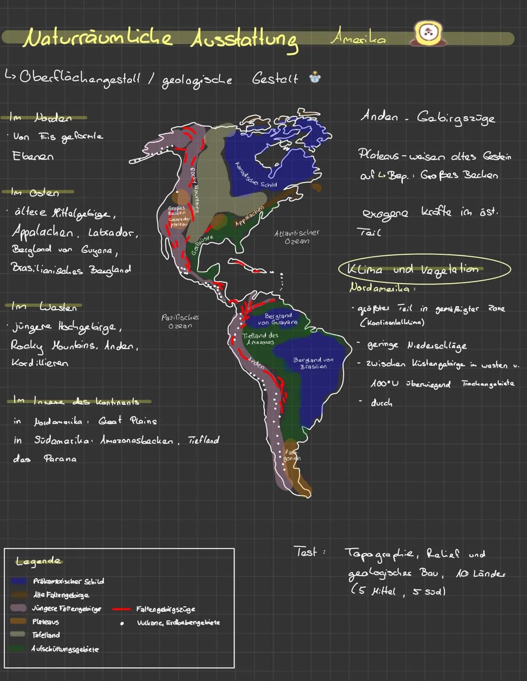 2. Der Doppelkontinent Amerika

2.1 Die Kultureradteile Anglo- und
Lateinamerika -Kleines Überblick -

| Merkmale | Angloamerika | Lateiname