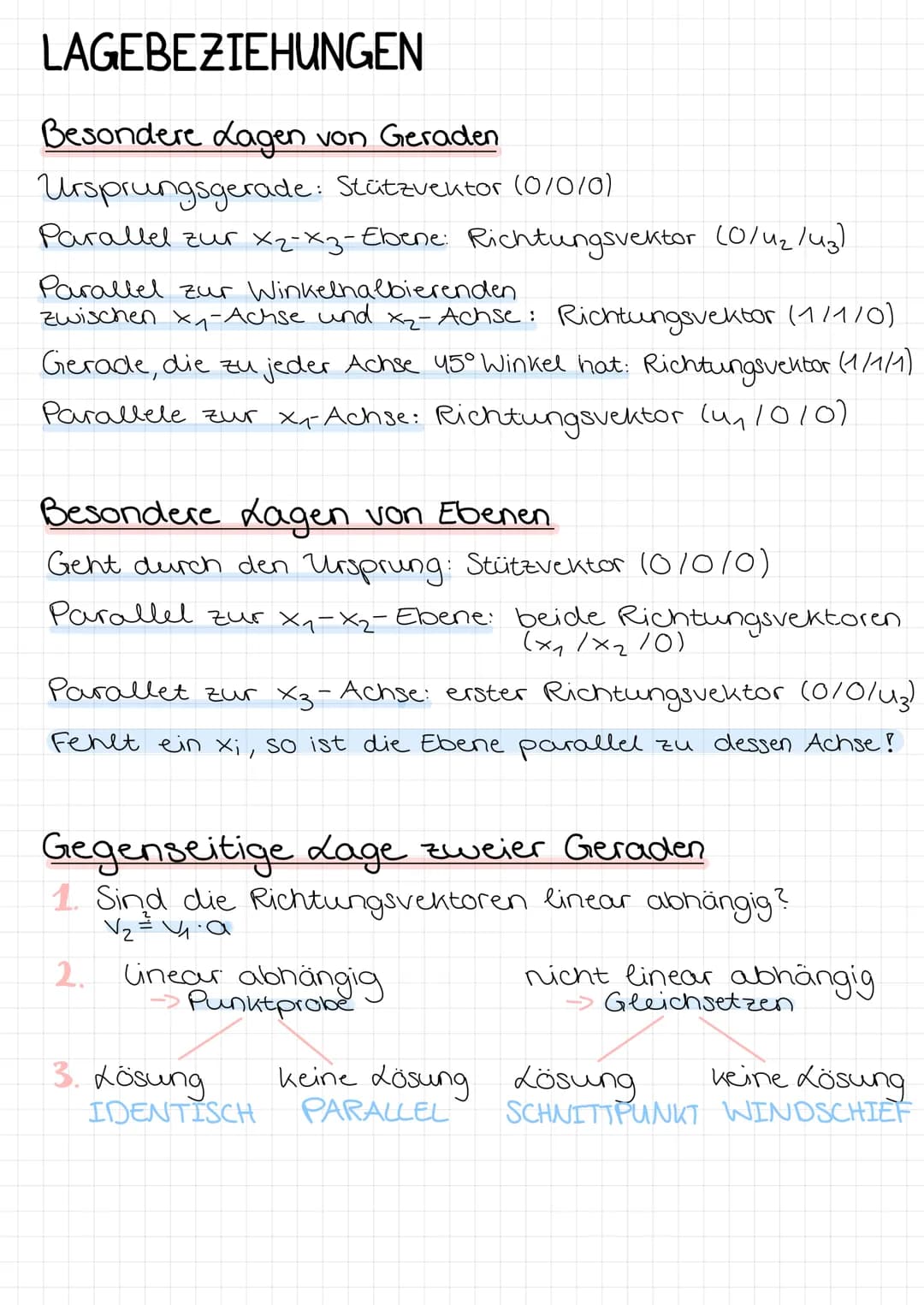 # Analytische Geometrie

## PUNKTE IM RAUM

* 

M

## VEKTOREN

$P(X_1/X_2/X_3)$

>ausgehend vom vorherigen
Wert, den nächsten Wert
bestimme