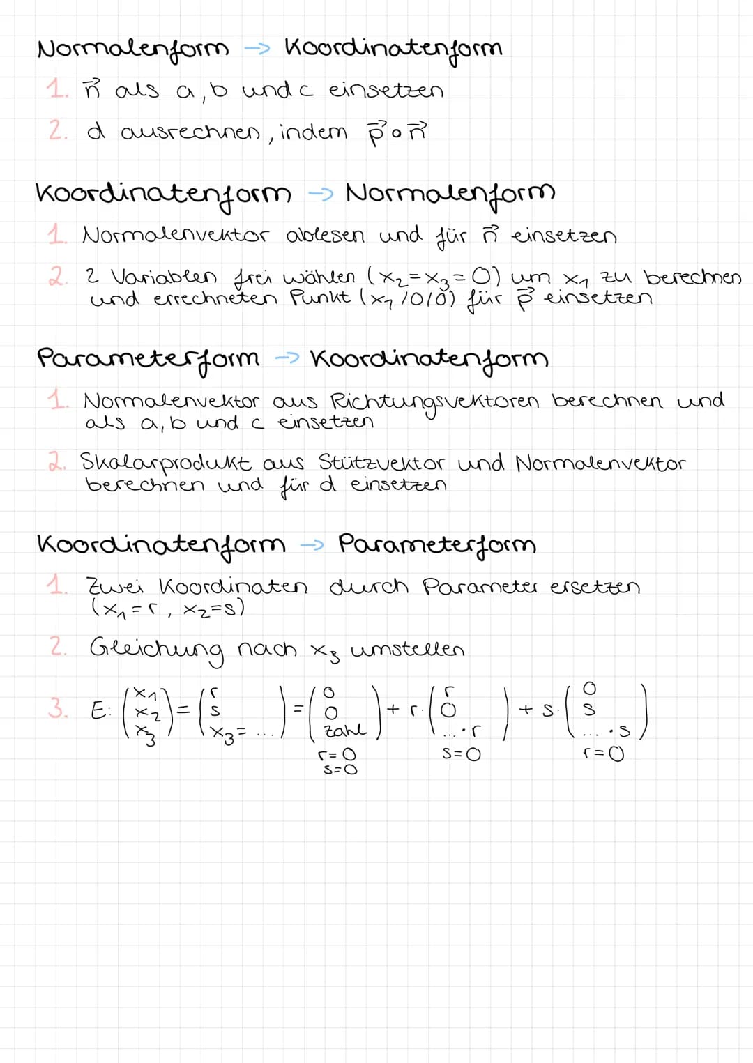 # Analytische Geometrie

## PUNKTE IM RAUM

* 

M

## VEKTOREN

$P(X_1/X_2/X_3)$

>ausgehend vom vorherigen
Wert, den nächsten Wert
bestimme