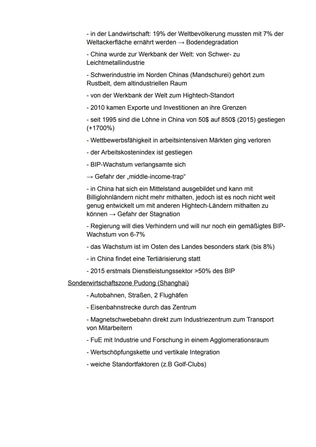 Erdkunde
gA

Semester 3
- Ostasien - Inhaltsverzeichnis

China..............................................................................