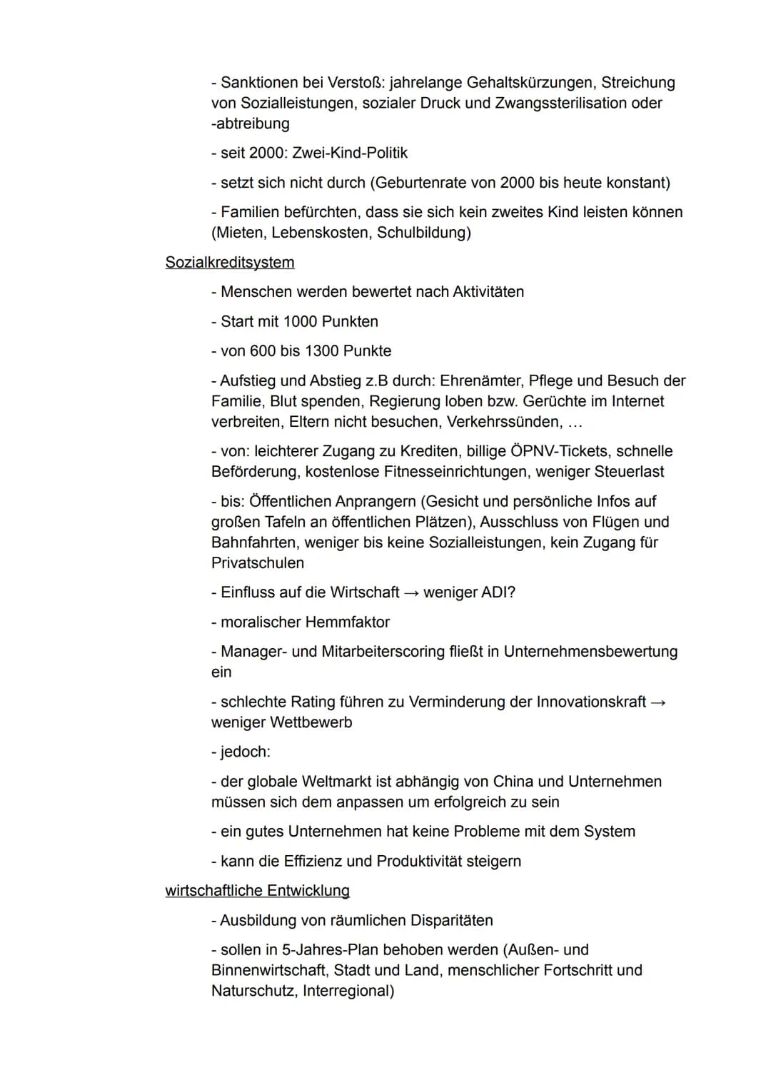 Erdkunde
gA

Semester 3
- Ostasien - Inhaltsverzeichnis

China..............................................................................