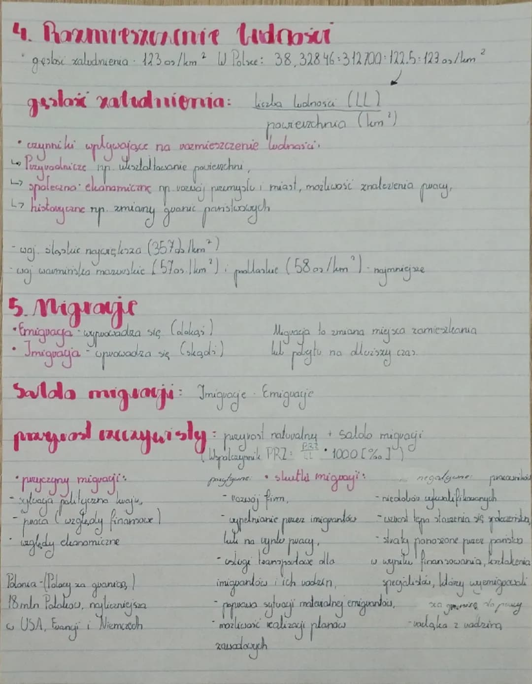 # Geografia
Ludność i urbanizacja w Polsce

1. tuata ludnoś

• Pod względem ludności Polska zajmuje 8 miejsce w Europie, i 34 na świecie.
ok
