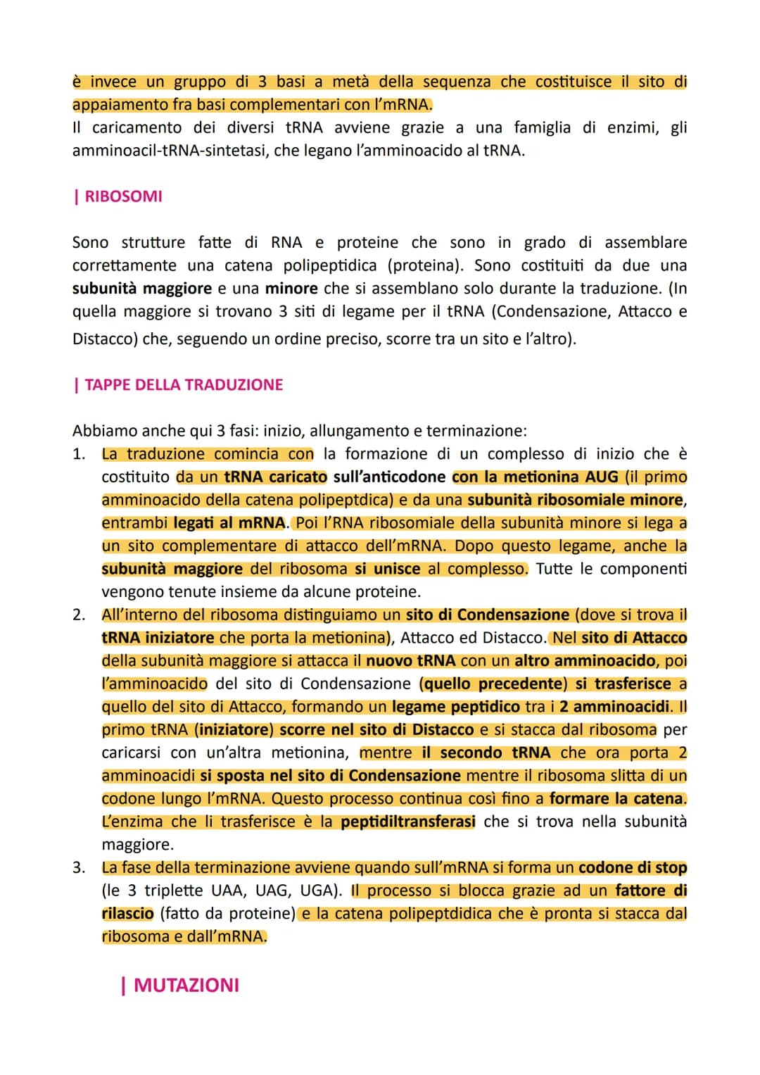 DNA

Nel 1869, un medico svizzero notò all'interno dei globuli bianchi la presenza di una
sostanza molto ricca di fosfato, alla quale diede 