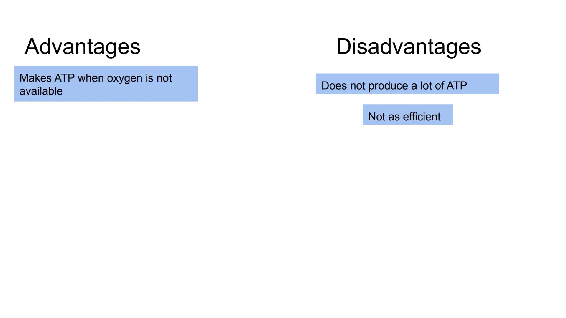 Fermentation # Fermentation

Anaerobic Respiration: Respiration without oxygen

Location: Cytoplasm

Lactic Acid Fermentation:

Occurs in mu