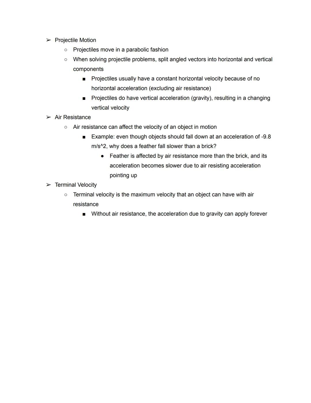 AP Physics 1
Unit 1: Kinematics

➤ What is kinematics?
*   Kinematics describes how objects move.
➤ Metric System
*   Metric system units ar