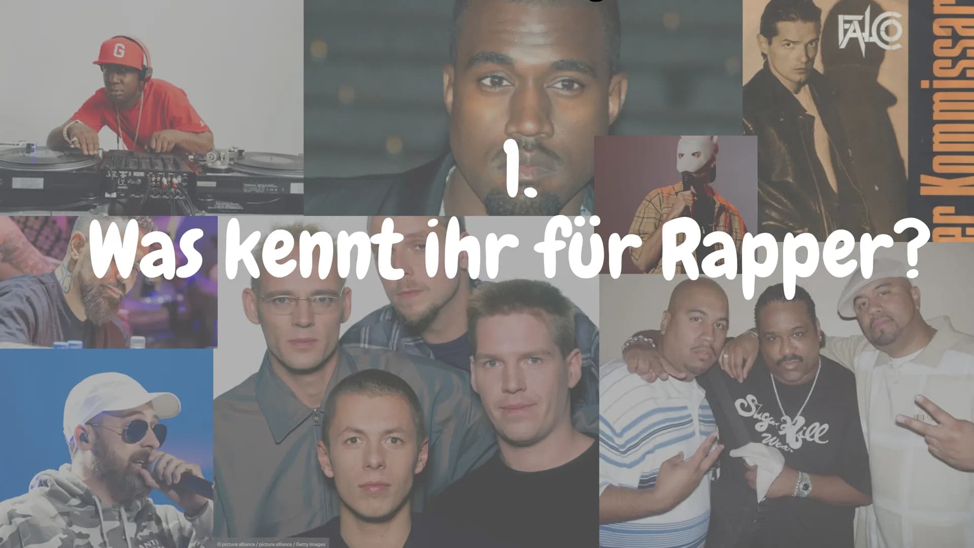 HOW
ANTIFA
BEASTIE
BOYS
ABC
Rap/Hip-
Hop HIPHOP
VON LENI UND LYKKA
嘎 NA

# Inhaltsverzeichnis

IA

8.Die Techniken der DJs

1. Frage an die 