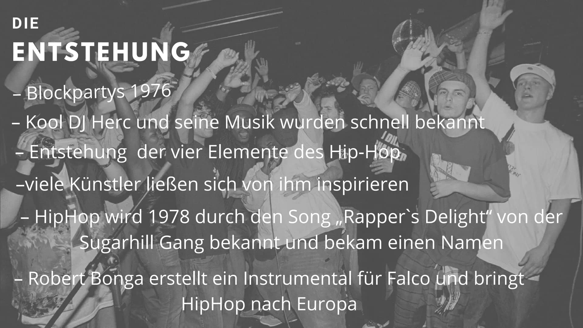 HOW
ANTIFA
BEASTIE
BOYS
ABC
Rap/Hip-
Hop HIPHOP
VON LENI UND LYKKA
嘎 NA

# Inhaltsverzeichnis

IA

8.Die Techniken der DJs

1. Frage an die 