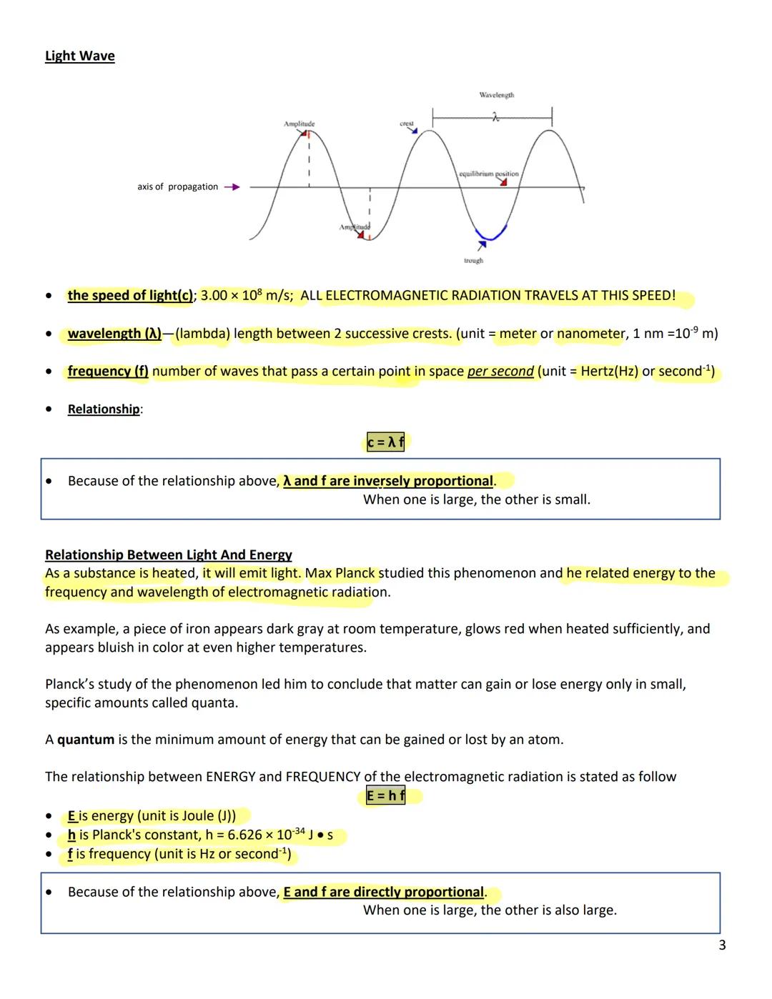 # UNIT 6-ELECTRONS AND CHEMICAL PERIODICITY

Electrons and Light

After Rutherford presented his Nuclear Atomic Model, people once again sta