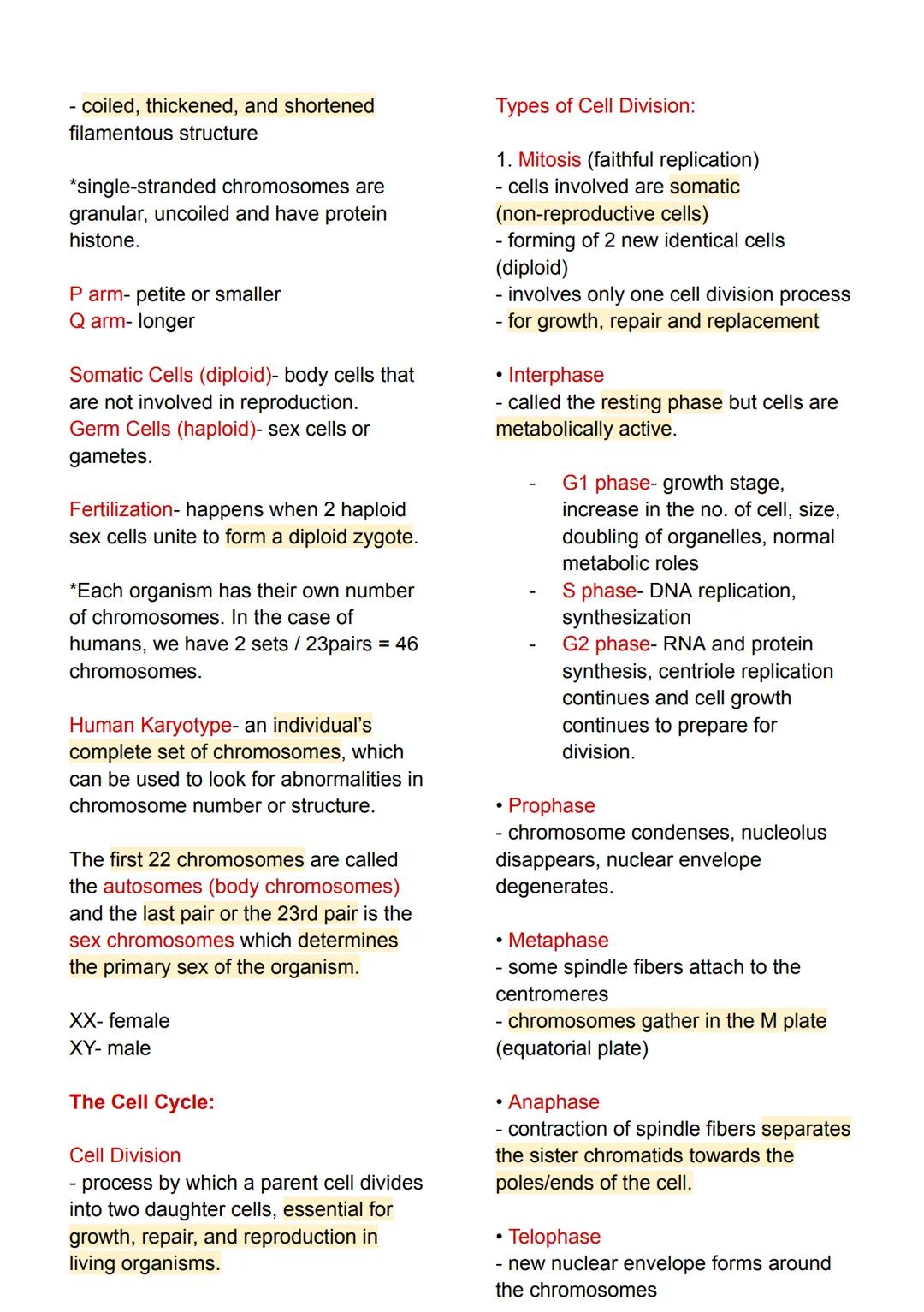 # Intro to Human
Anatomy and Physiology

Types of Cells (according to
structure)

Prokaryotic Cell
- These are small cells that lack a
nucle