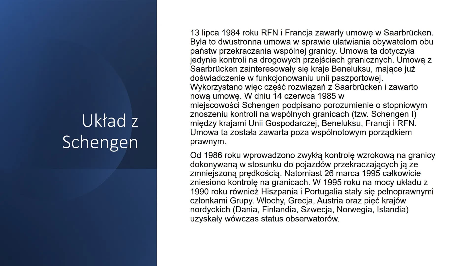 STREFA SCHENGEN

Wykonała Natalia Okoń

Obecni członkowie:
■ Kraj UE
■ Kraj spoza UE
■Kraj UE poza strefą Schengen
■ Kraj kandydujący do str