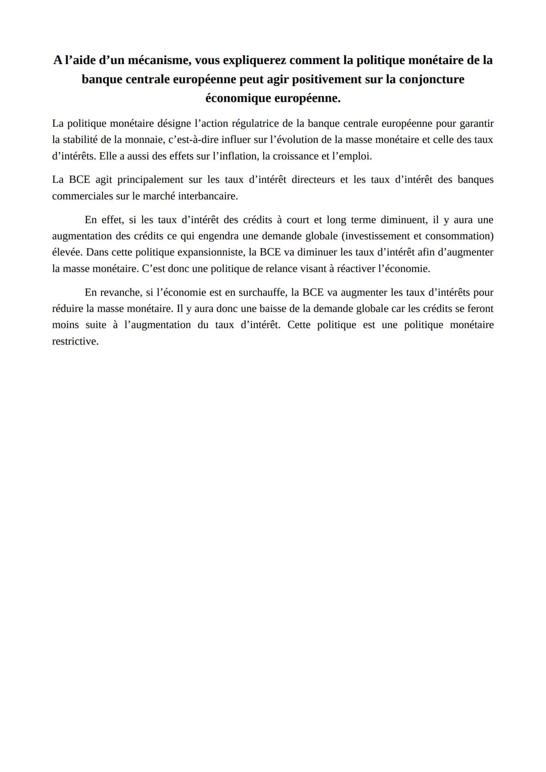 # Montrer que la création de l'euro a permis d'approfondir l'intégration
européenne.

L'intégration européenne désigne le développement des 